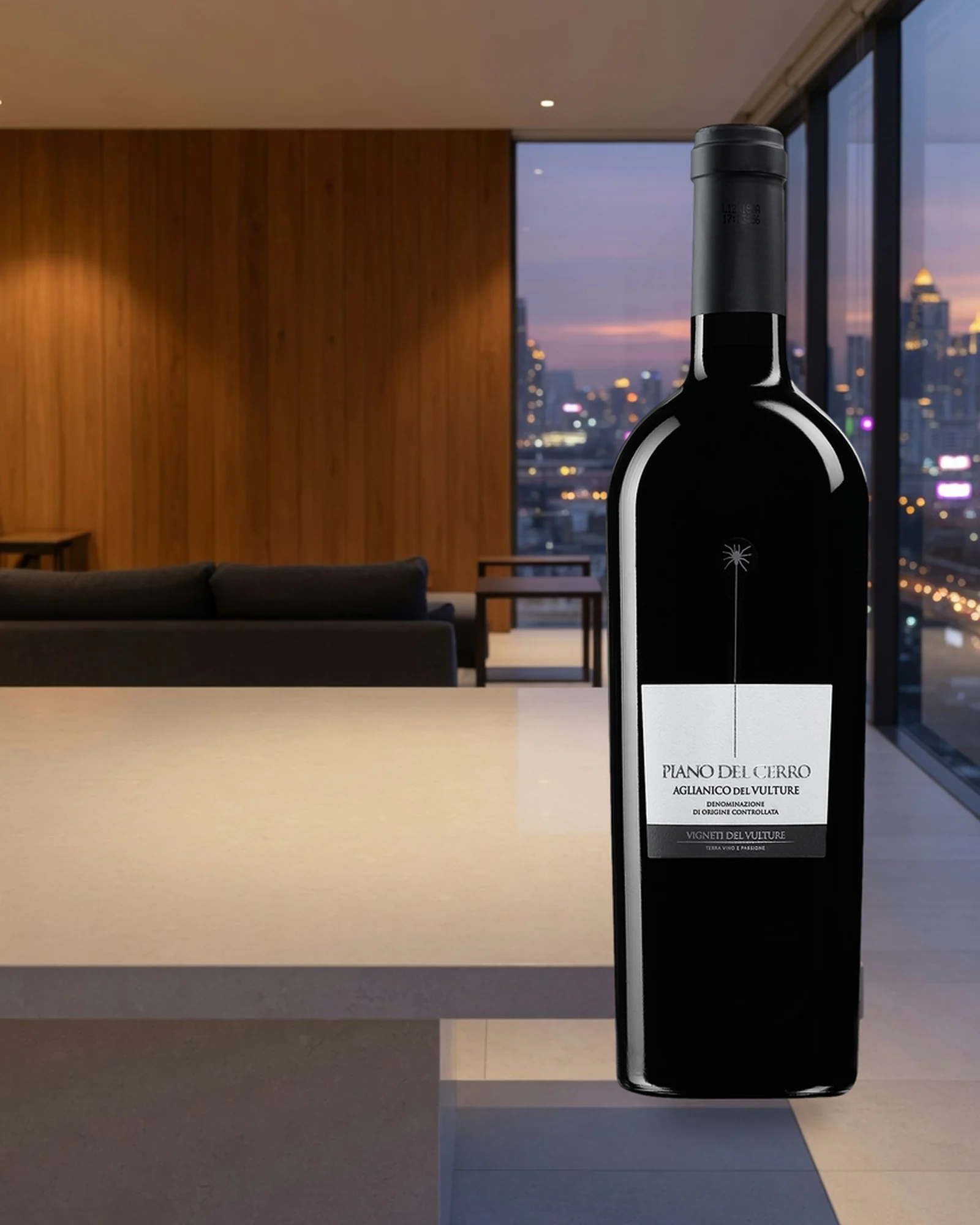 Piano del Cerro — красное Aglianico del Vulture DOC хозяйства Vigneti del Vulture