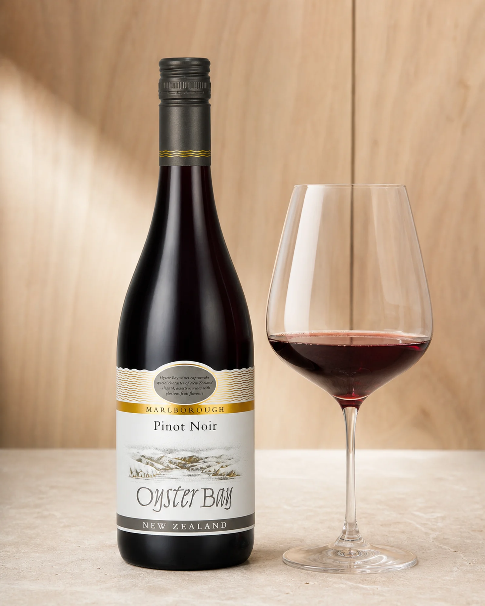 Oyster Bay Pinot Noir 2020 — красное тихое пино-нуар урожая 2020 из Мальборо