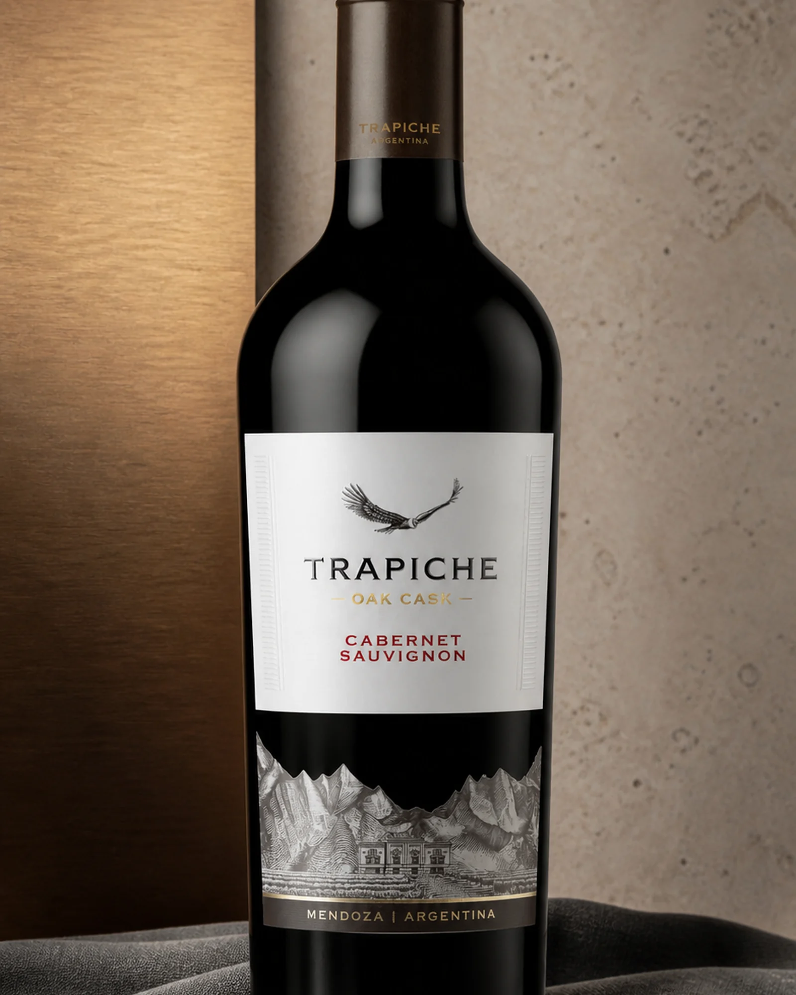 Trapiche Oak Cask Cabernet Sauvignon 2022 — красное аргентинское вино из линейки Oak Cask