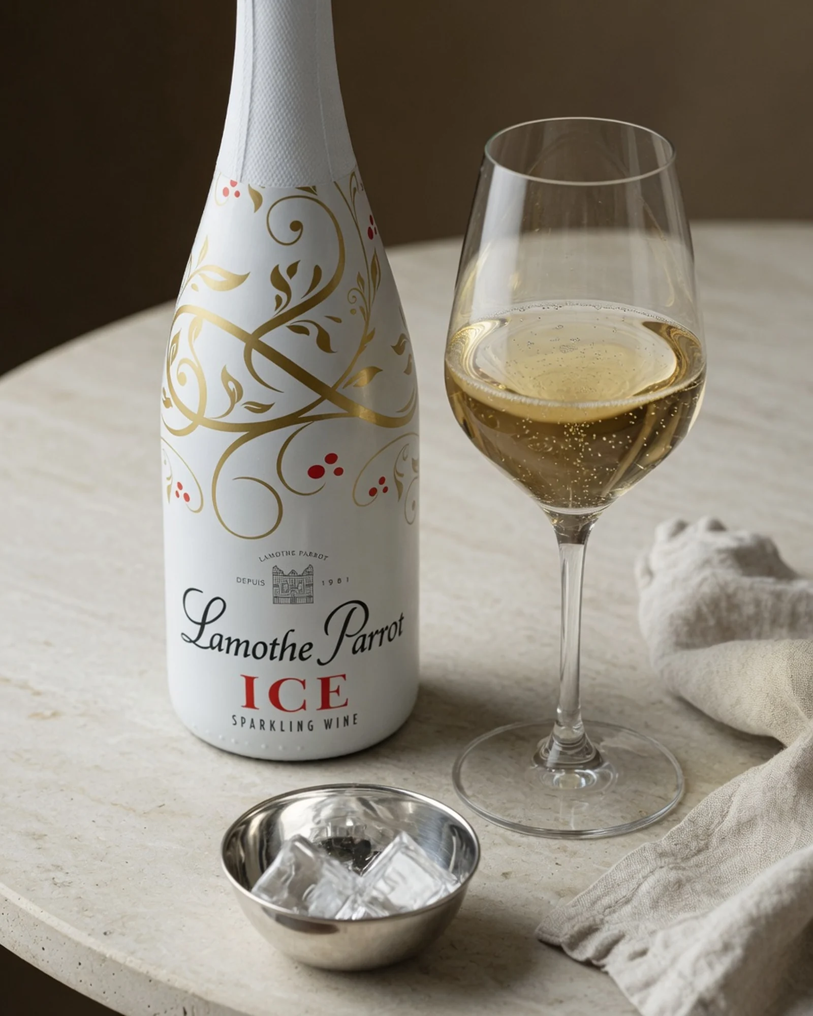 Lamothe Parrot Ice — сладкое игристое вино