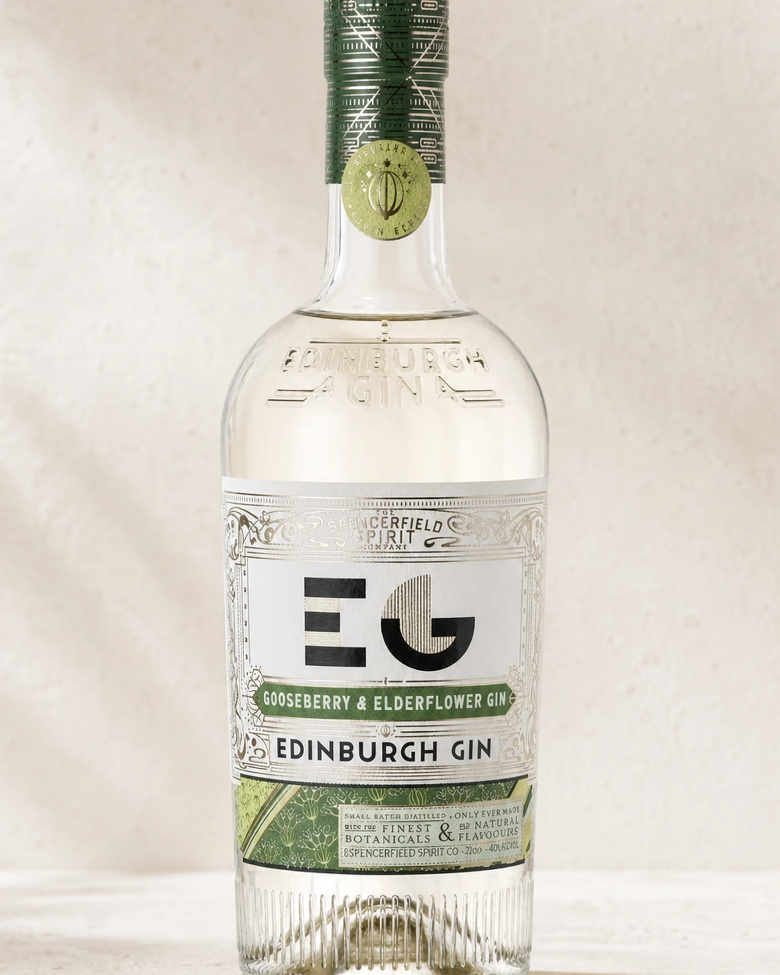 Edinburgh Gin Gooseberry & Elderflower — джин Edinburgh Gin с крыжовником и цветом бузины