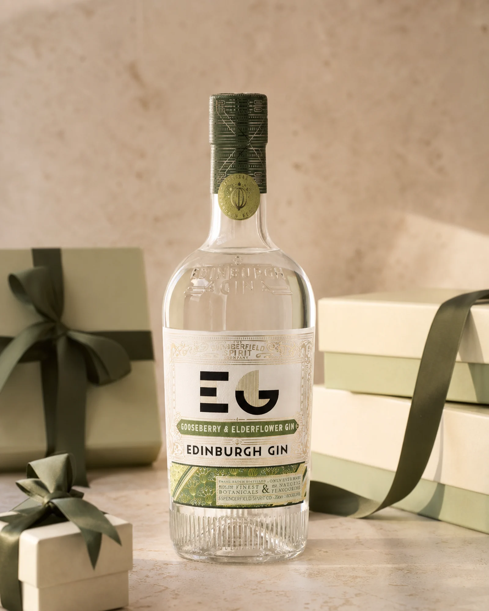 Edinburgh Gin Gooseberry & Elderflower — джин Edinburgh Gin с крыжовником и цветом бузины