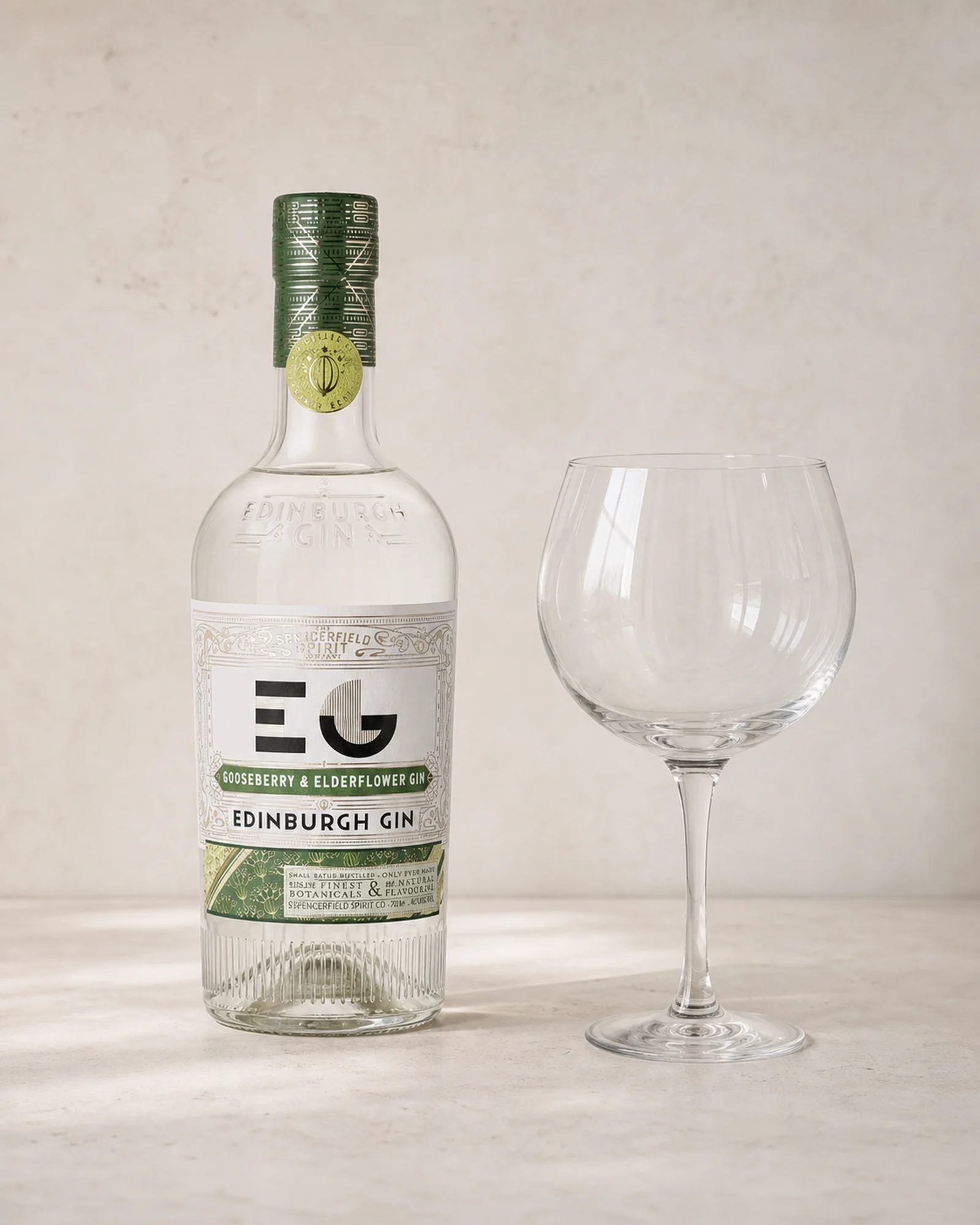 Edinburgh Gin Gooseberry & Elderflower — джин Edinburgh Gin с крыжовником и цветом бузины
