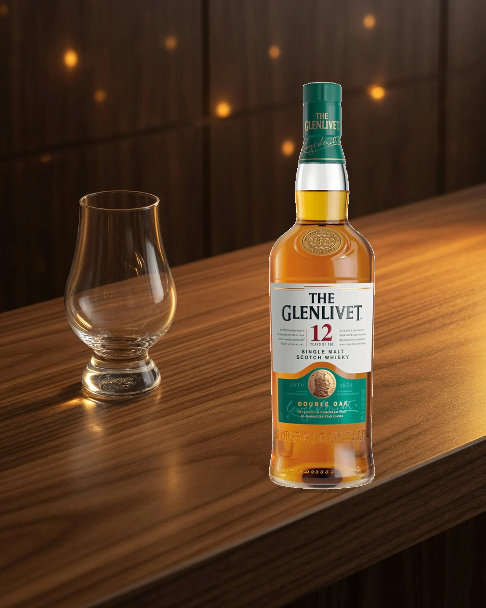 The Glenlivet 12 Years Double Oak — односолодовый скотч 12 лет, двойной дуб