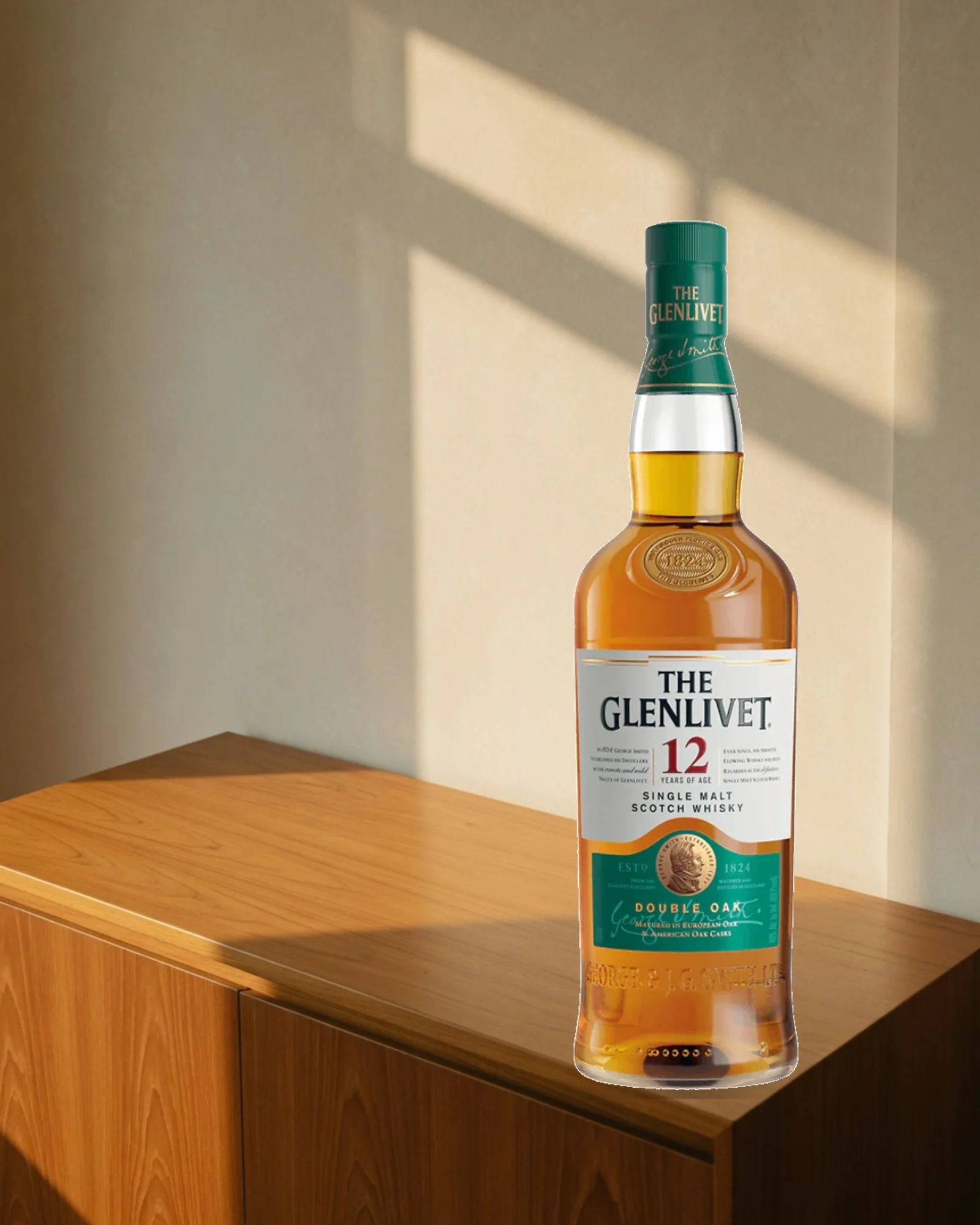 The Glenlivet 12 Years Double Oak — односолодовый скотч 12 лет, двойной дуб