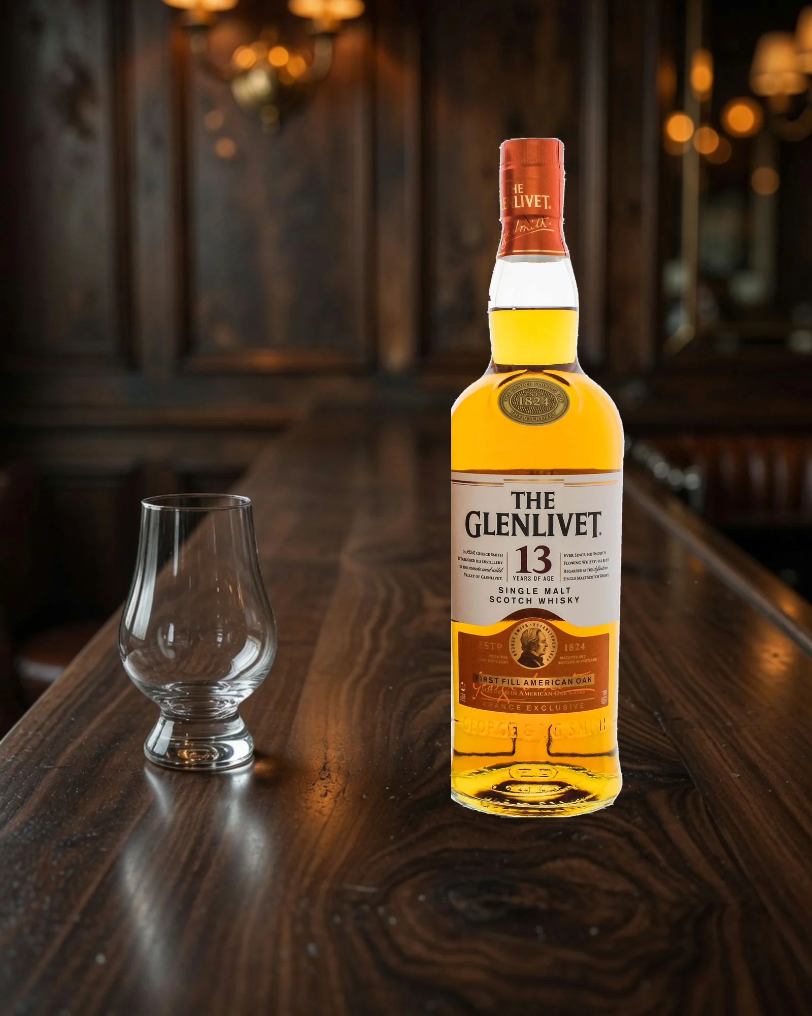 The Glenlivet 13 Years American Oak — 13-летний односолодовый скотч Спейсайда из first-fill американского дуба