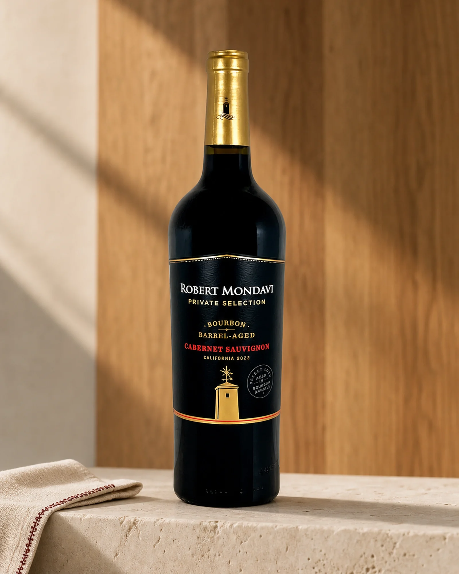 Robert Mondavi Private Selection Bourbon Barrel-Aged Cabernet Sauvignon — калифорнийское каберне из бурбонных бочек