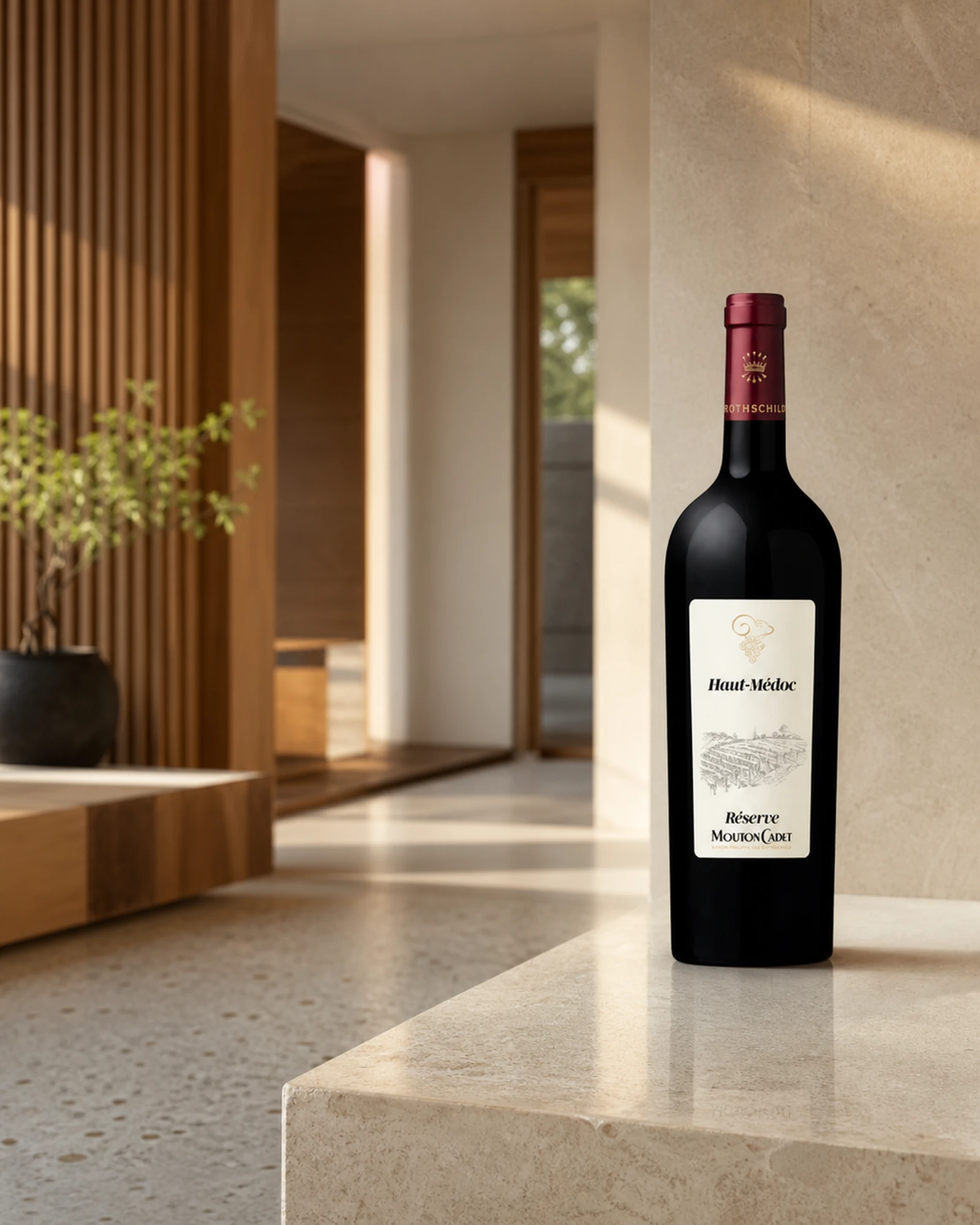 Réserve Mouton Cadet Haut-Médoc 2019 — красное вино Réserve Mouton Cadet Haut-Médoc, урожай 2019