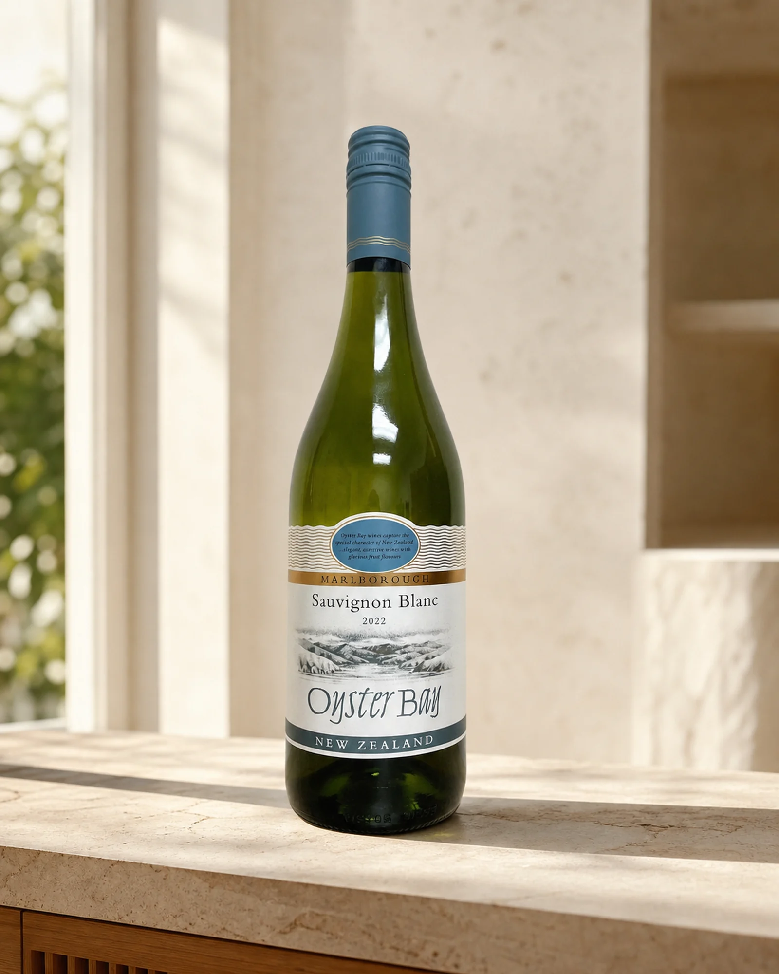 Oyster Bay Sauvignon Blanc 2022 — новозеландское белое вино урожая 2022