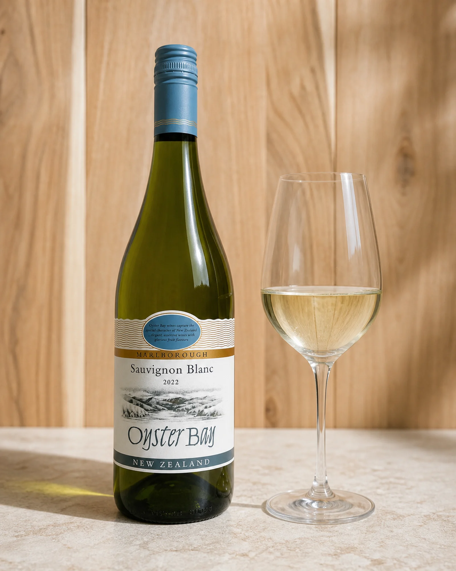 Oyster Bay Sauvignon Blanc 2022 — новозеландское белое вино урожая 2022
