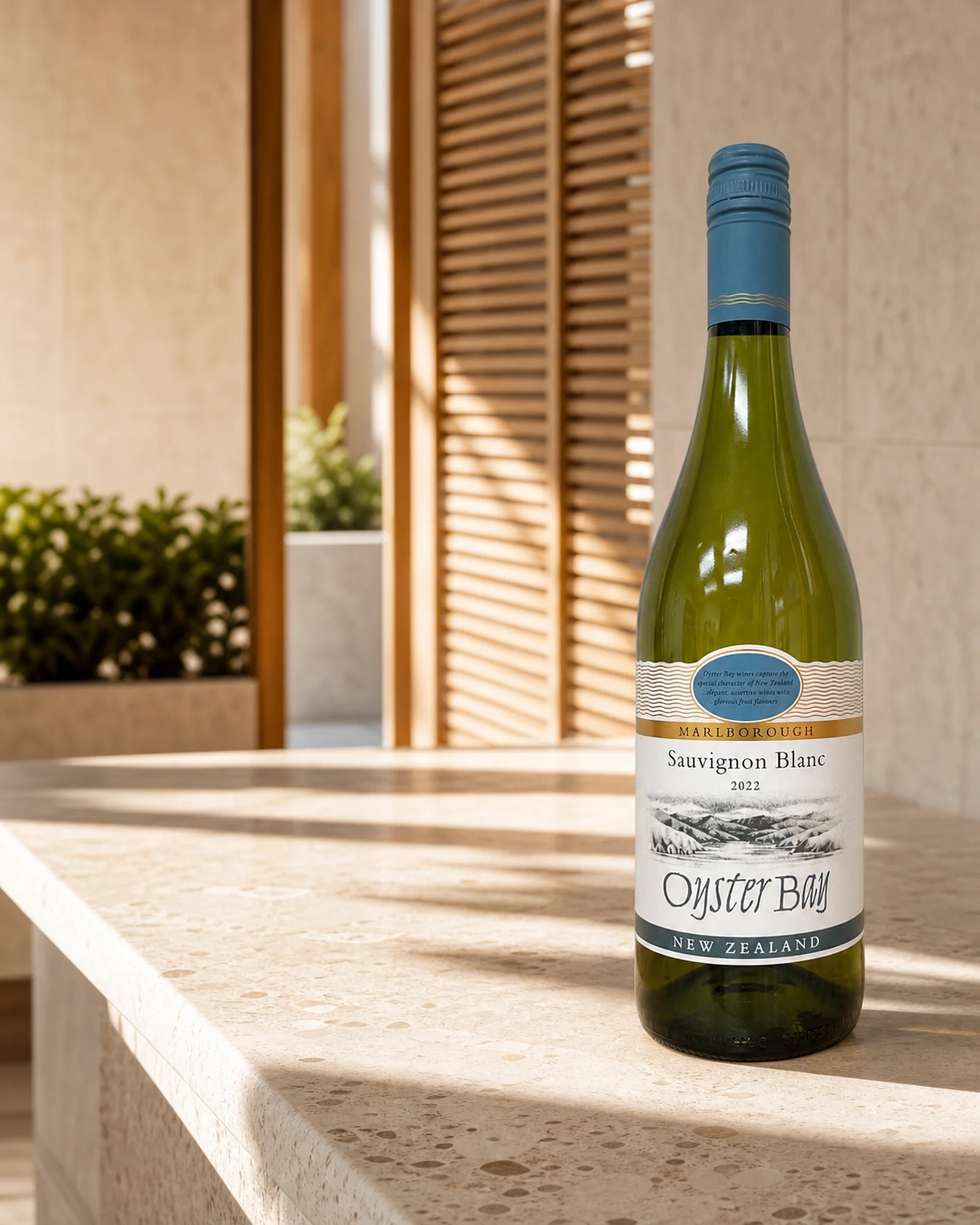 Oyster Bay Sauvignon Blanc 2022 — новозеландское белое вино урожая 2022