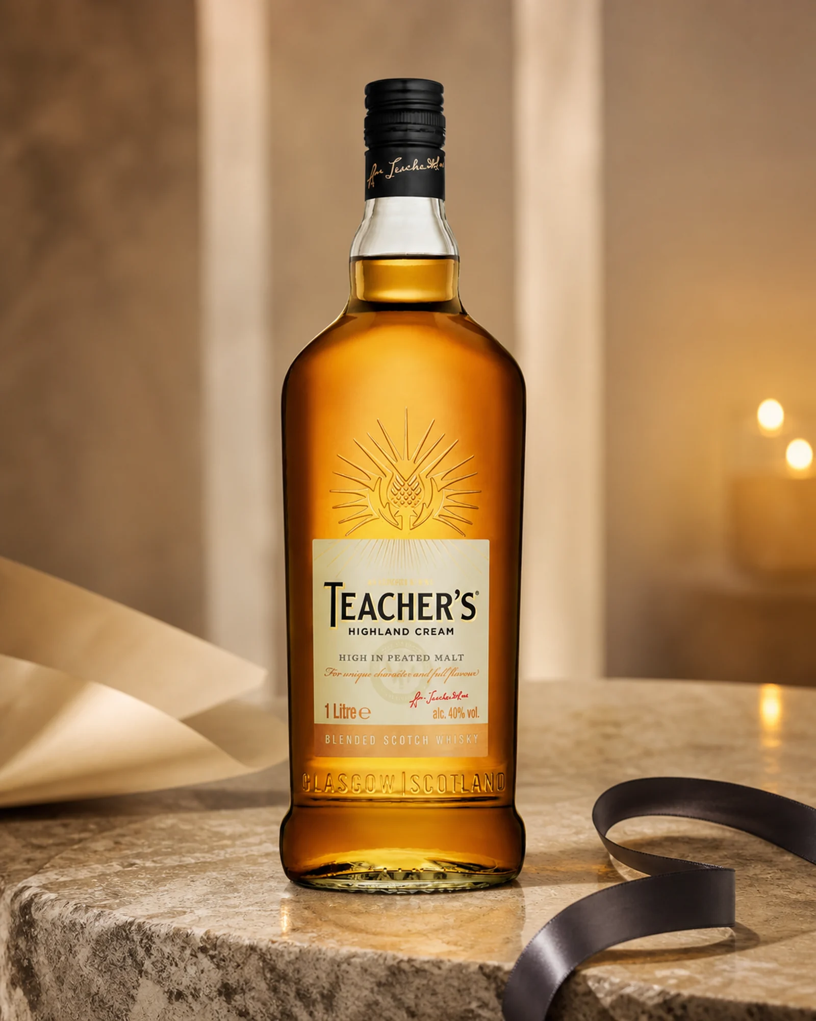 Teacher's — шотландский купажированный виски Highland Cream