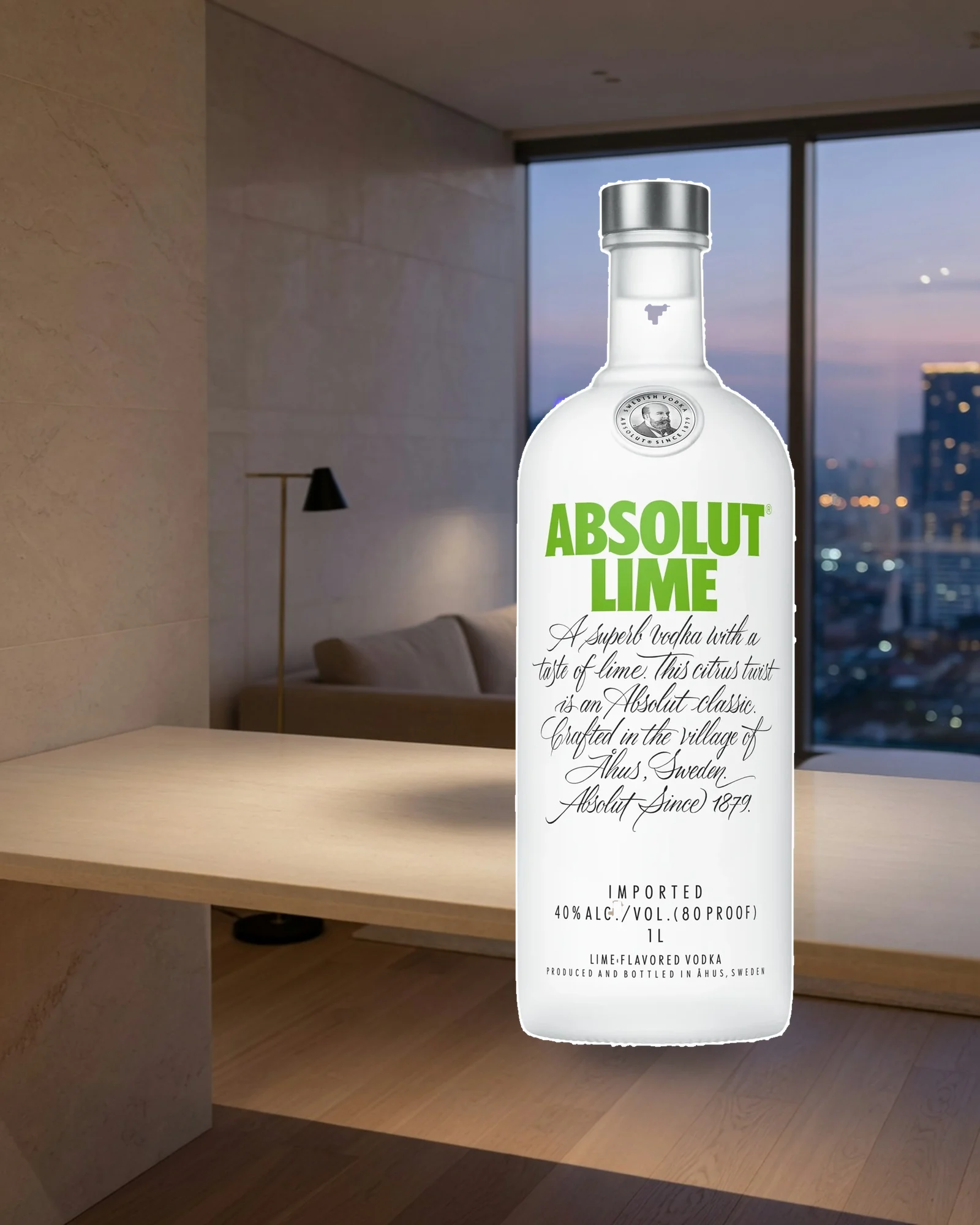 Absolut Lime — шведская водка со вкусом лайма