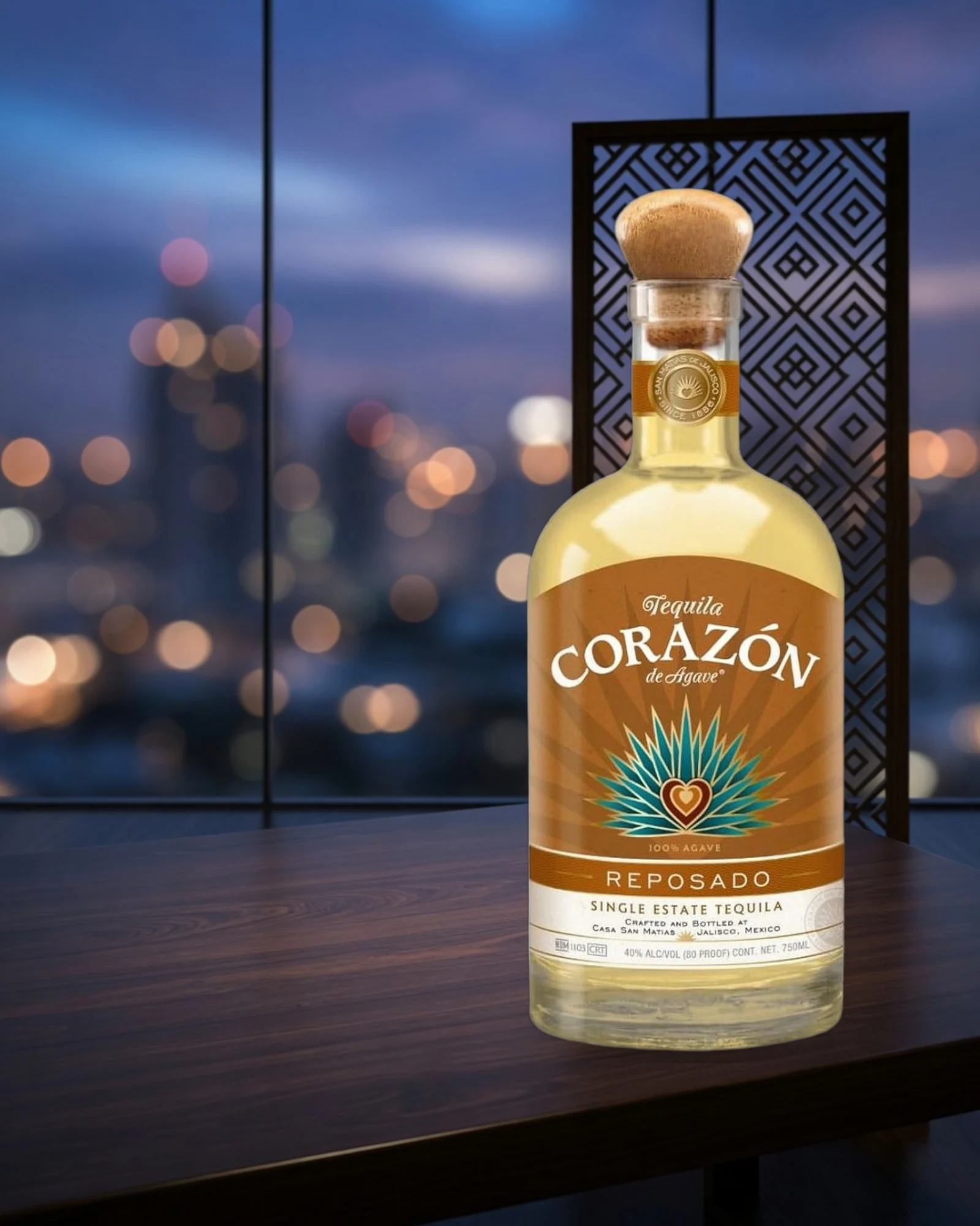 Corazón Reposado — текила репосадо Single Estate с выдержкой в американском дубе