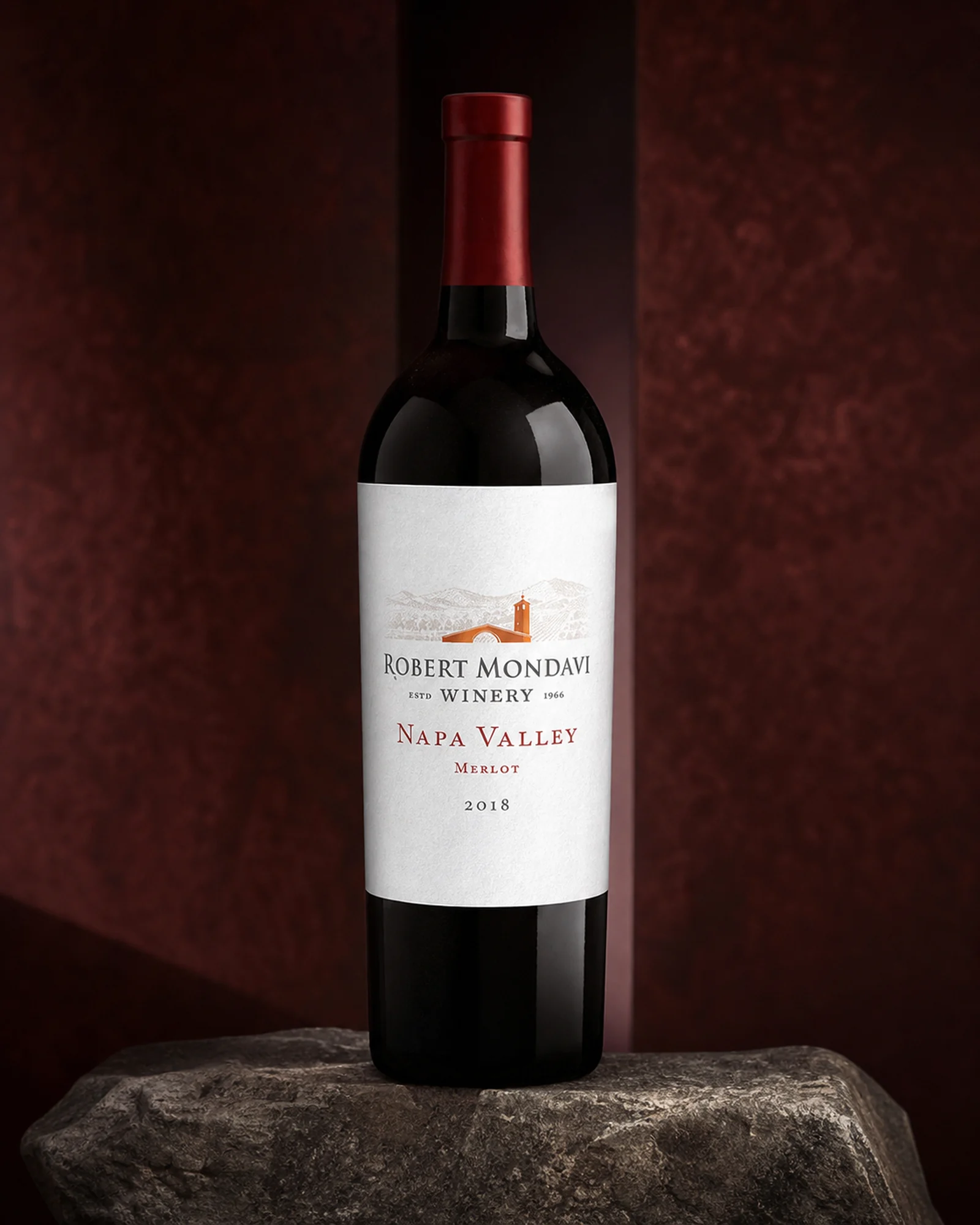 Robert Mondavi Napa Valley Merlot 2018 — красное сухое мерло долины Напа, урожай 2018