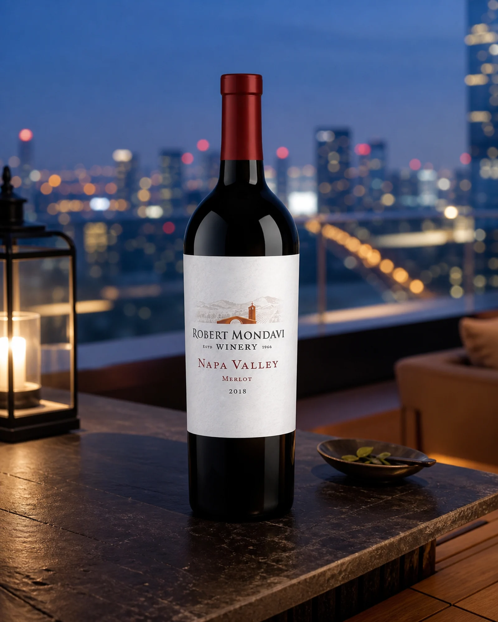 Robert Mondavi Napa Valley Merlot 2018 — красное сухое мерло долины Напа, урожай 2018