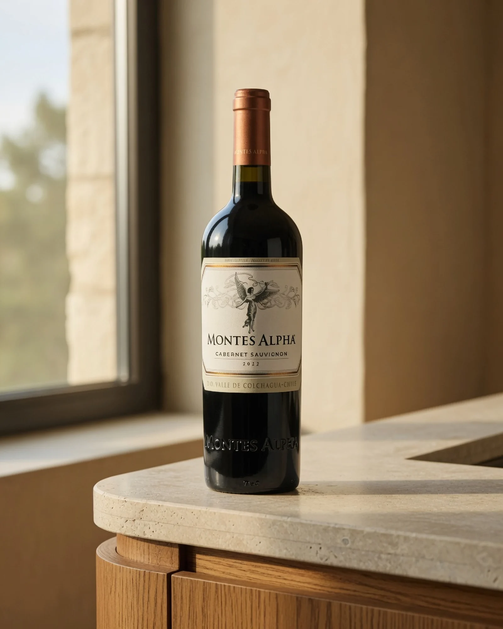 Montes Alpha Cabernet Sauvignon — чилийское красное вино линейки Alpha из долины Кольчагуа