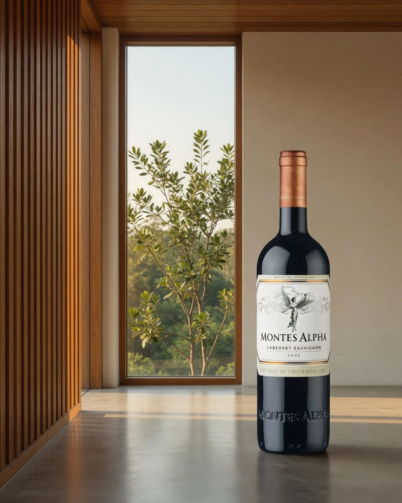 Montes Alpha Cabernet Sauvignon — чилийское красное вино линейки Alpha из долины Кольчагуа