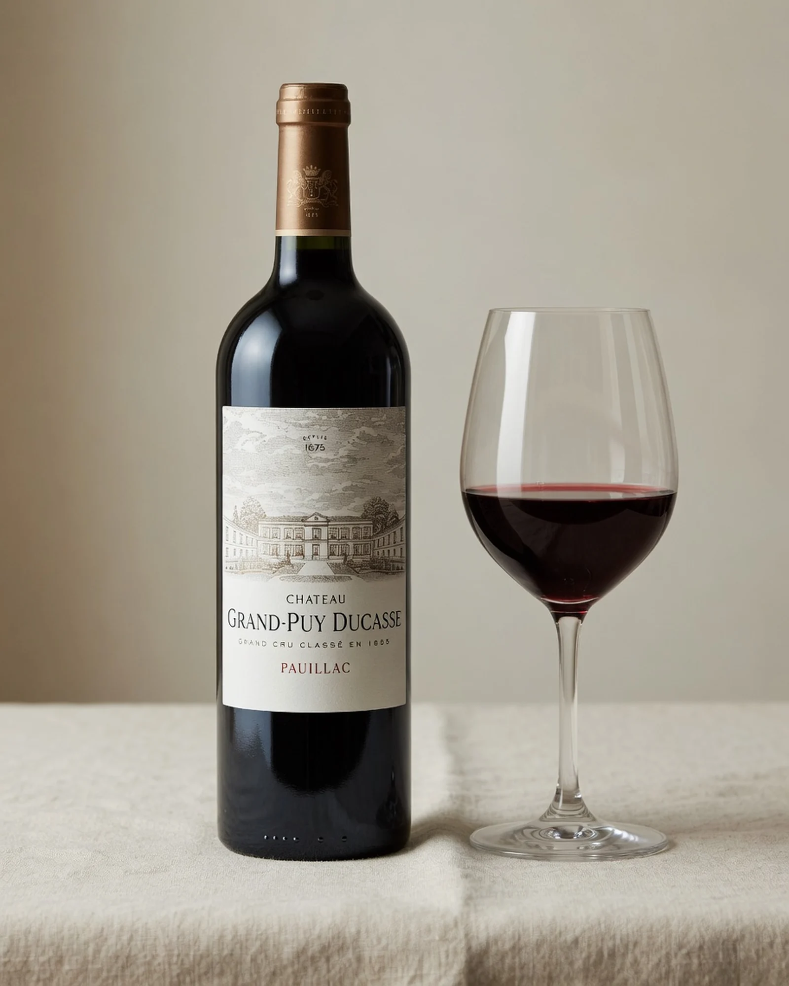 Château Grand-Puy Ducasse 2021 — красное Pauillac, пятый гран крю 1855, урожай 2021