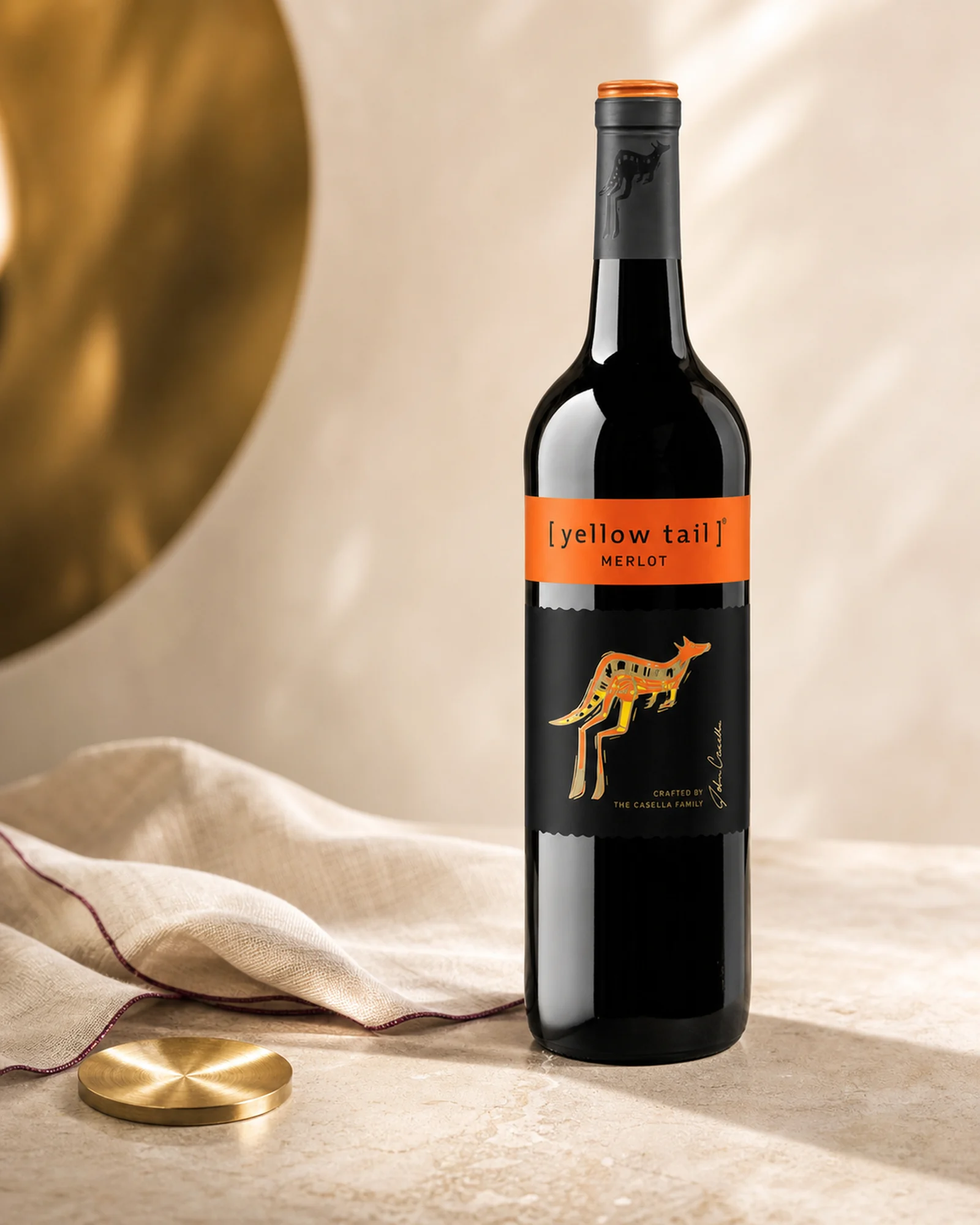 Yellow Tail Merlot — австралийское красное мерло от Casella Family Brands