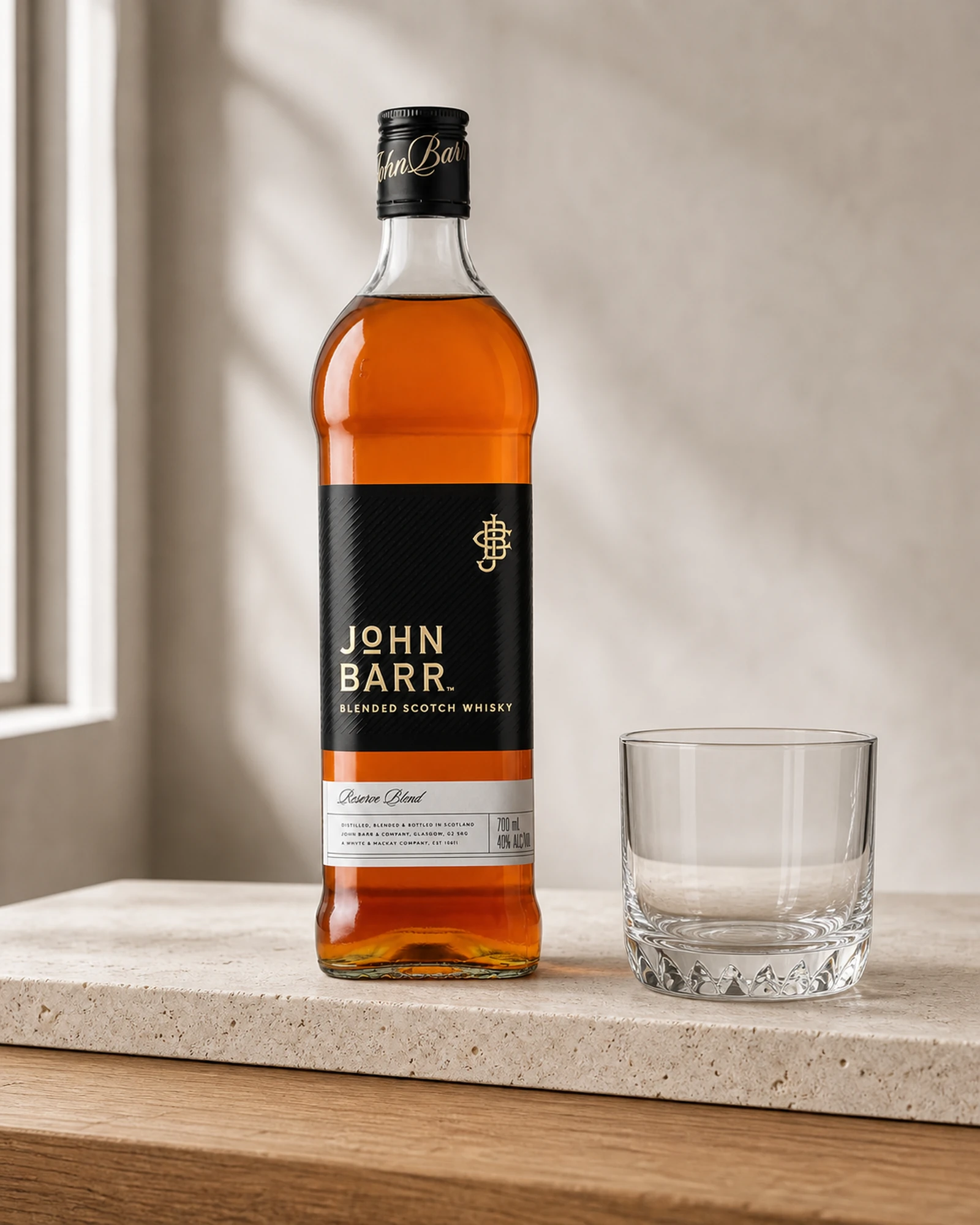 John Barr Reserve Blend — шотландский купажированный виски