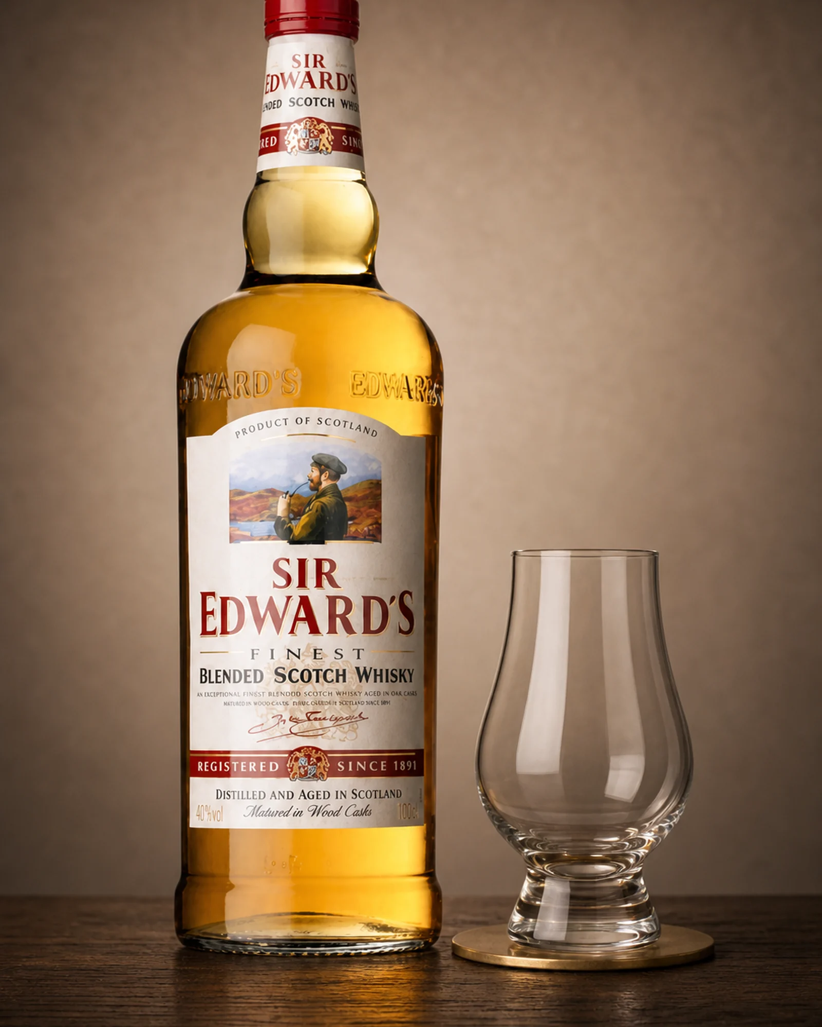 Sir Edward's — шотландский купажированный виски без указания возраста