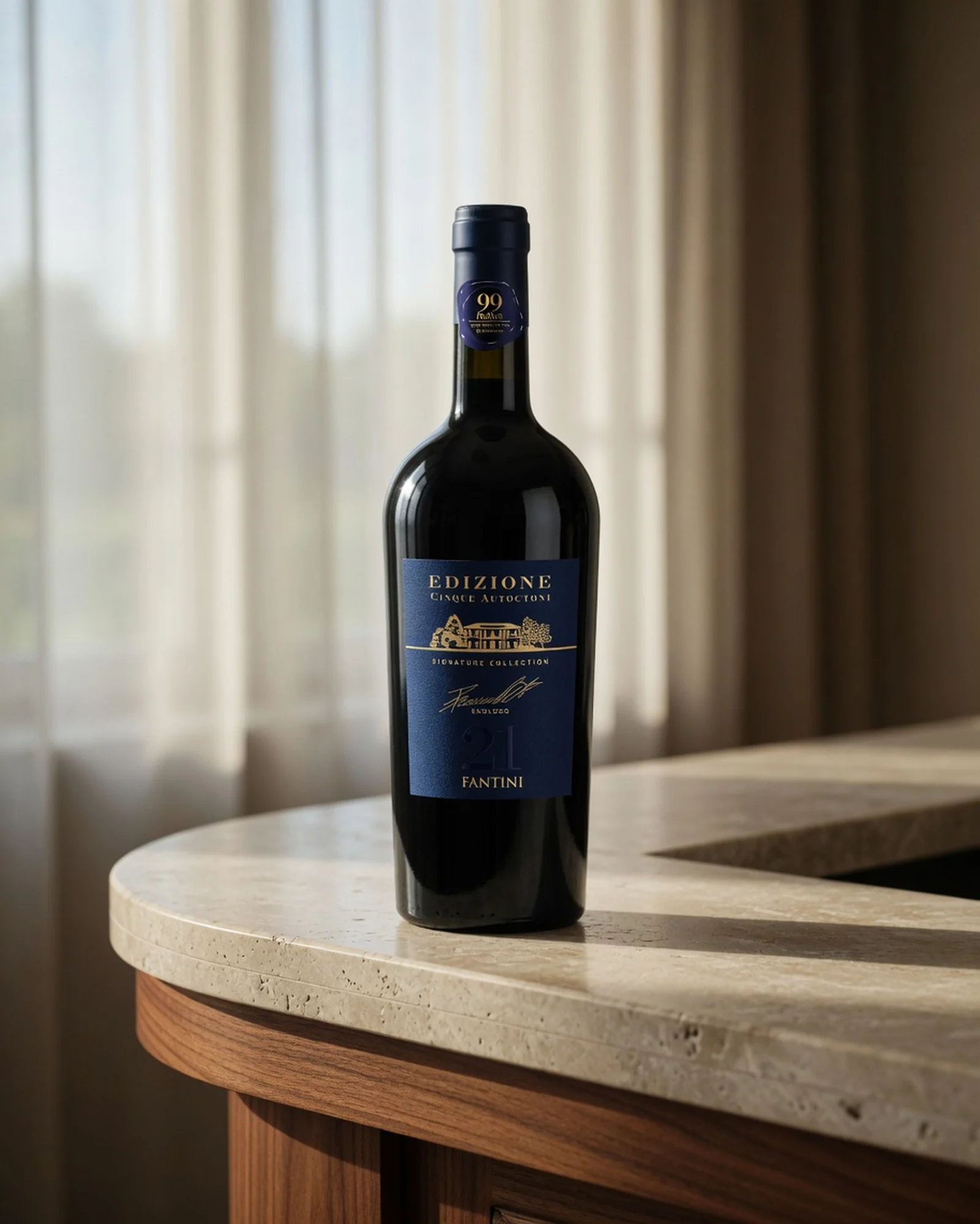 Fantini Edizione Signature 2021 — красный купаж Фантини, винтаж 2021