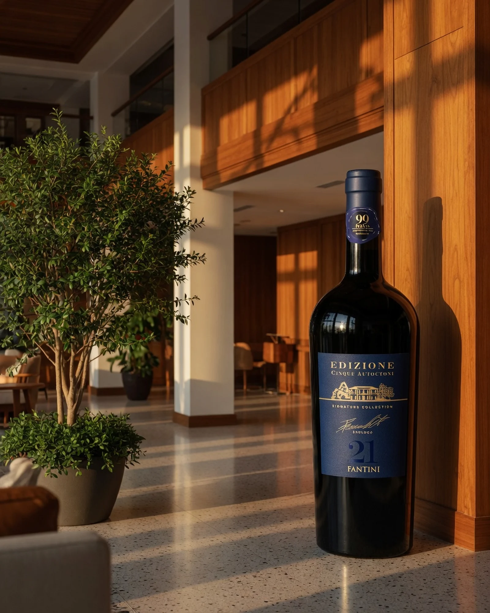 Fantini Edizione Signature 2021 — красный купаж Фантини, винтаж 2021
