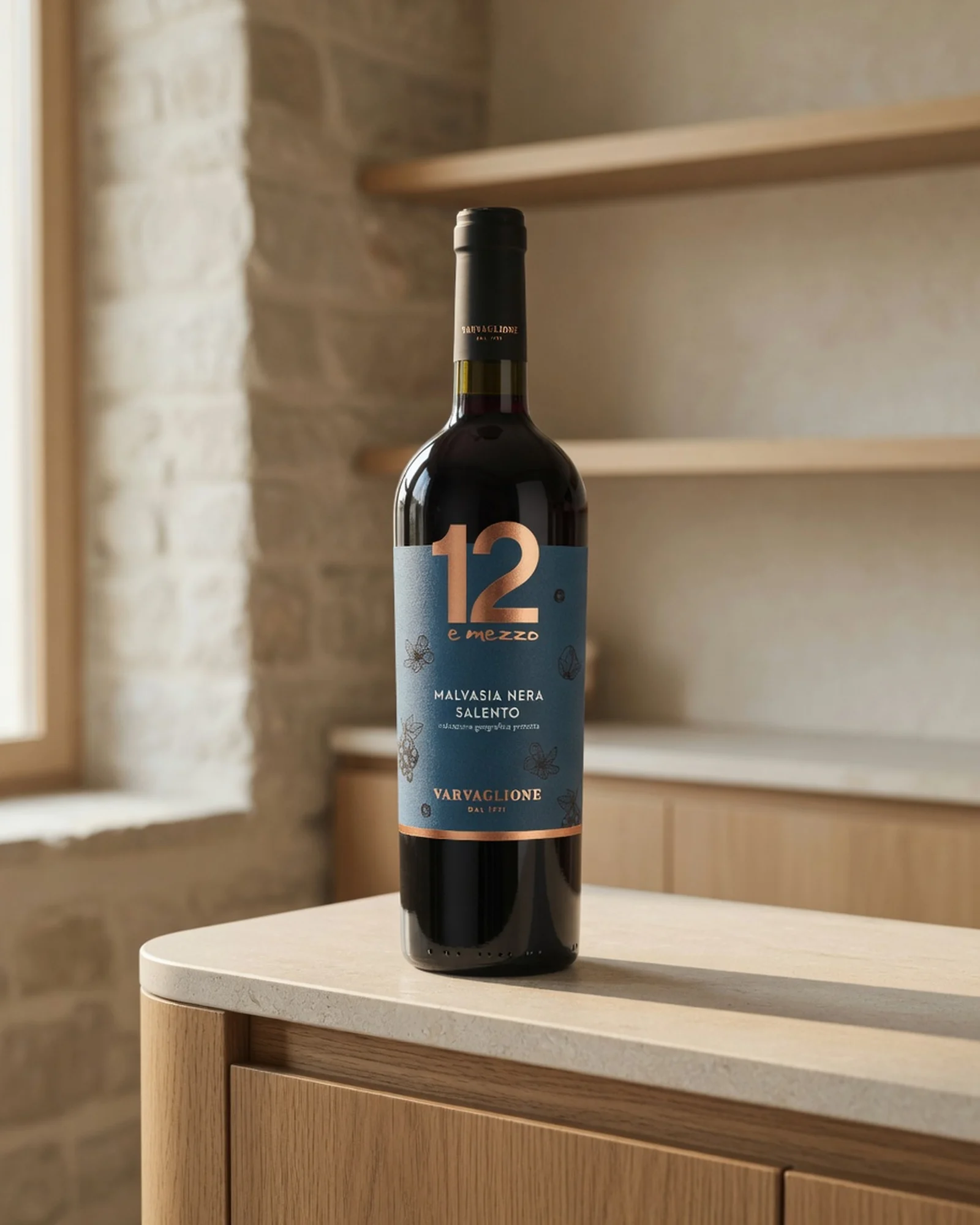 Varvaglione 12 e Mezzo Malvasia Nera Salento 2021 — красное IGP Salento, Malvasia Nera
