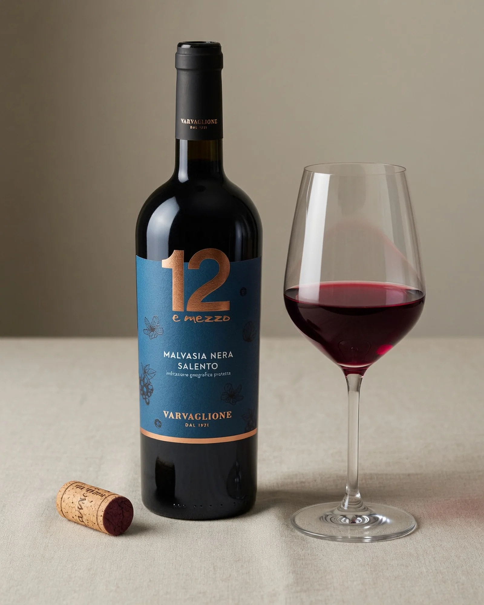 Varvaglione 12 e Mezzo Malvasia Nera Salento 2021 — красное IGP Salento, Malvasia Nera