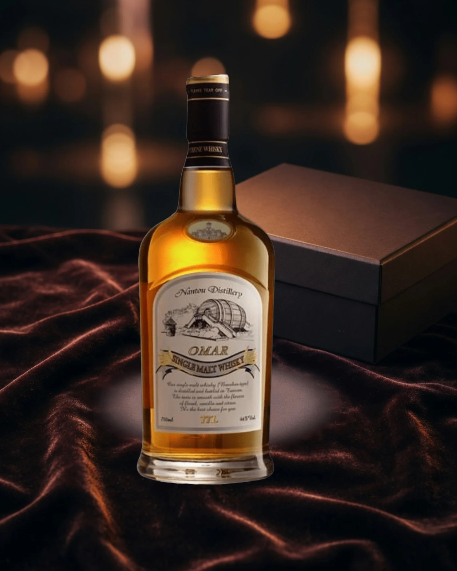 TTL Omar Bourbon — односолодовый виски Omar в бочках из-под бурбона