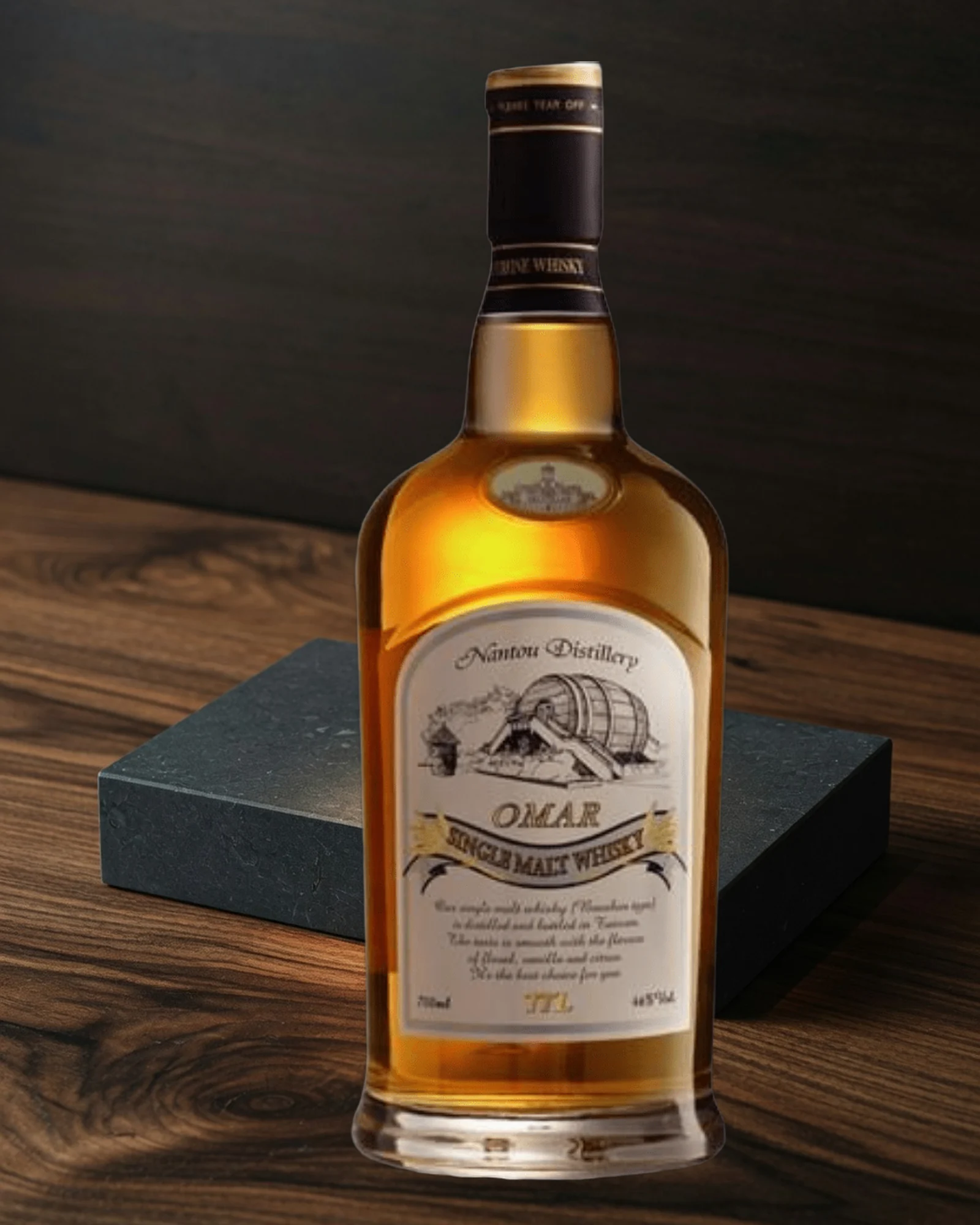 TTL Omar Bourbon — односолодовый виски Omar в бочках из-под бурбона