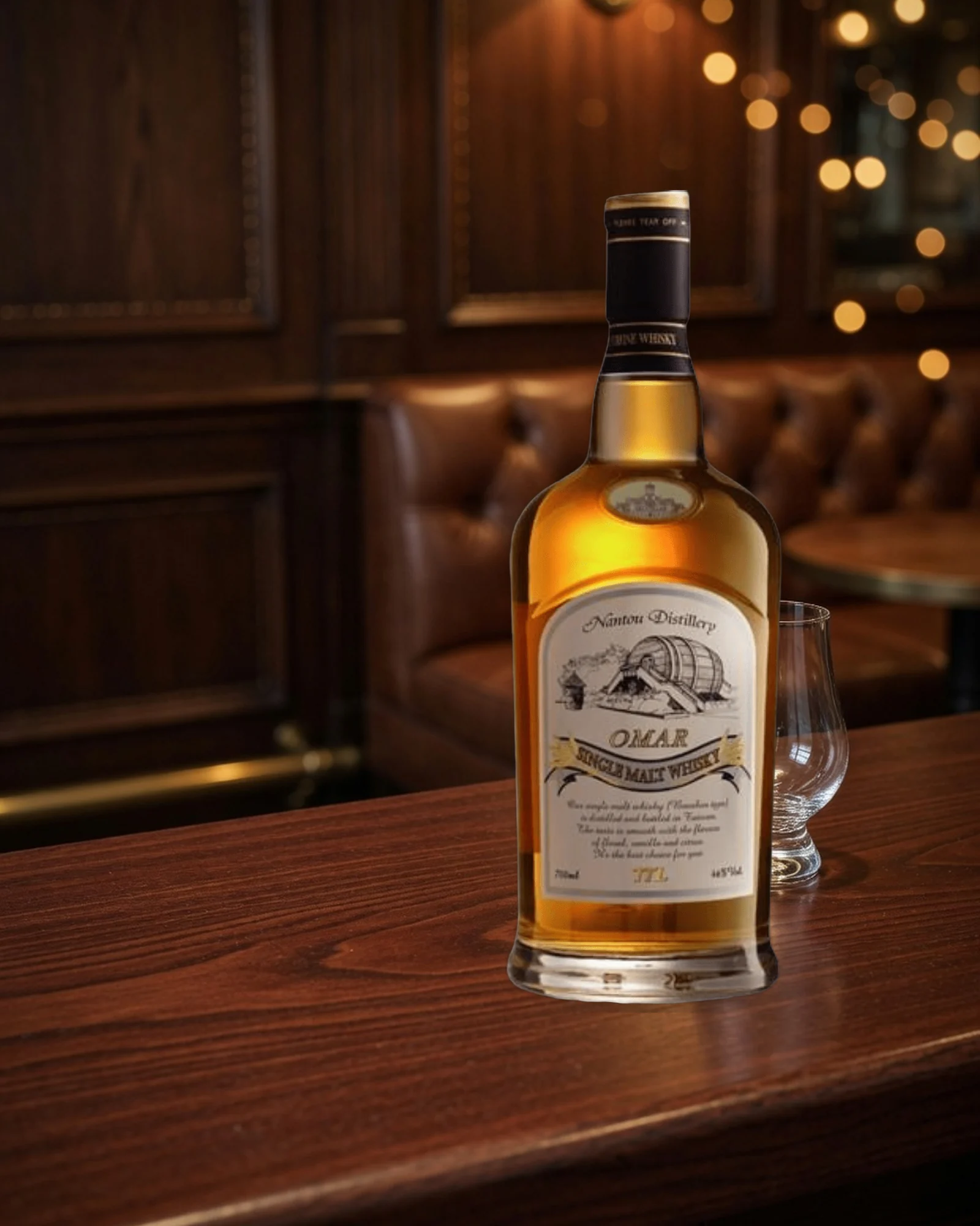 TTL Omar Bourbon — односолодовый виски Omar в бочках из-под бурбона