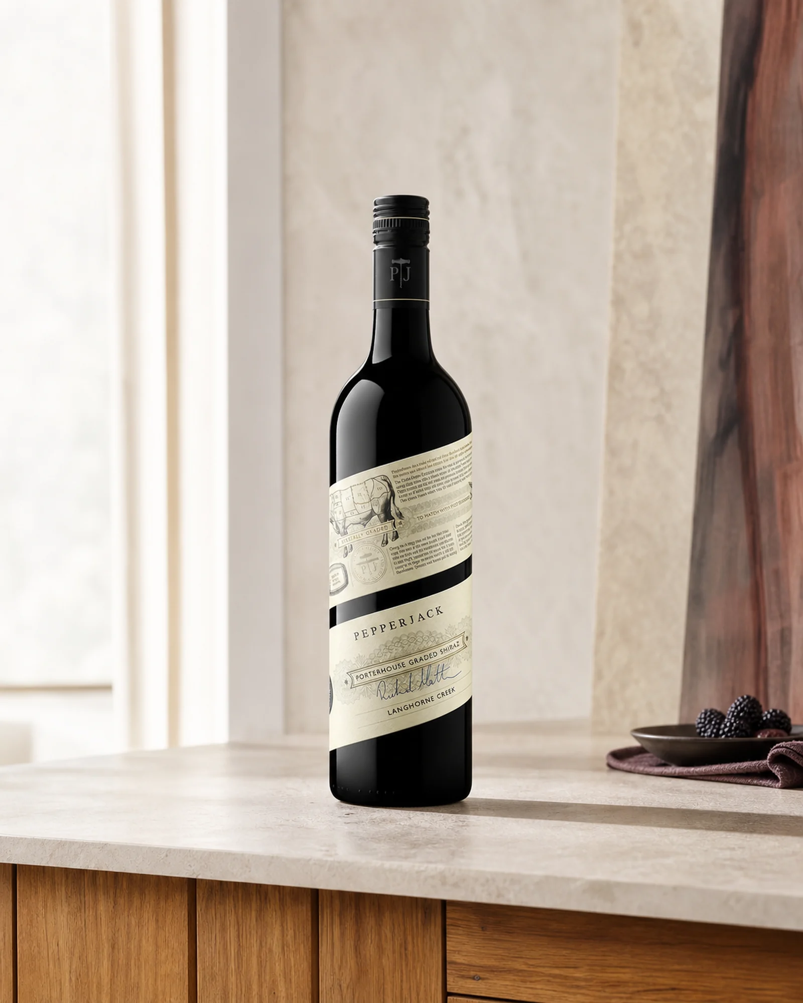 Pepperjack Graded Shiraz Langhorne Creek 2021 — шираз из Лангхорн-Крик, винтаж 2021