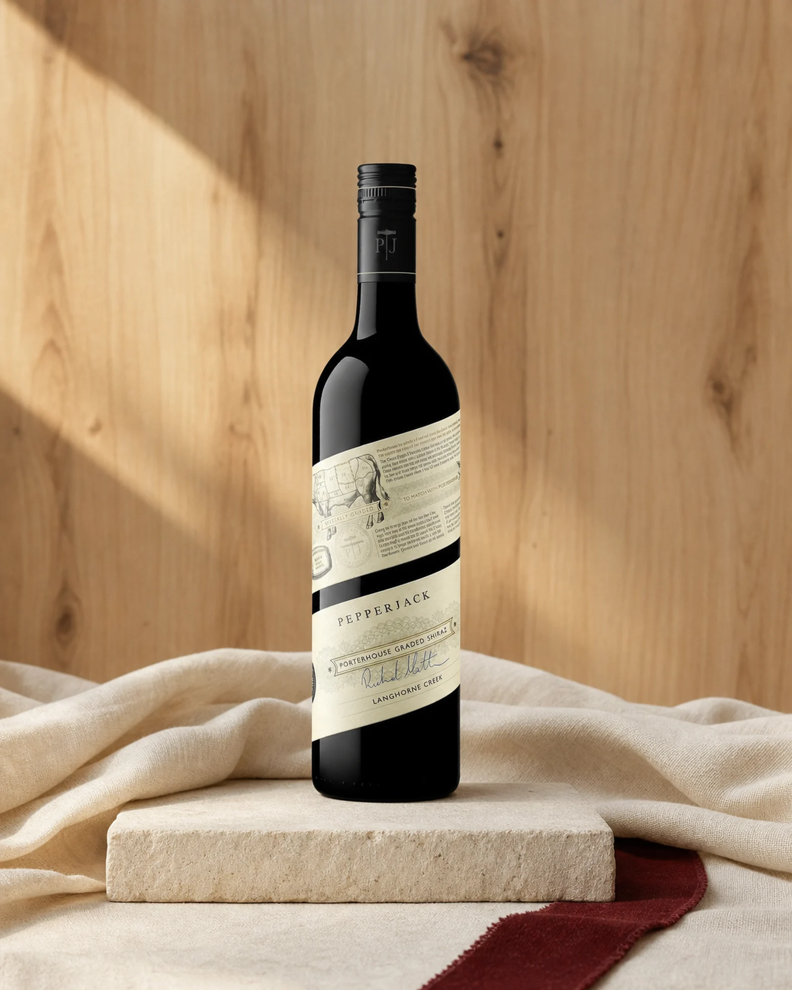 Pepperjack Graded Shiraz Langhorne Creek 2021 — шираз из Лангхорн-Крик, винтаж 2021