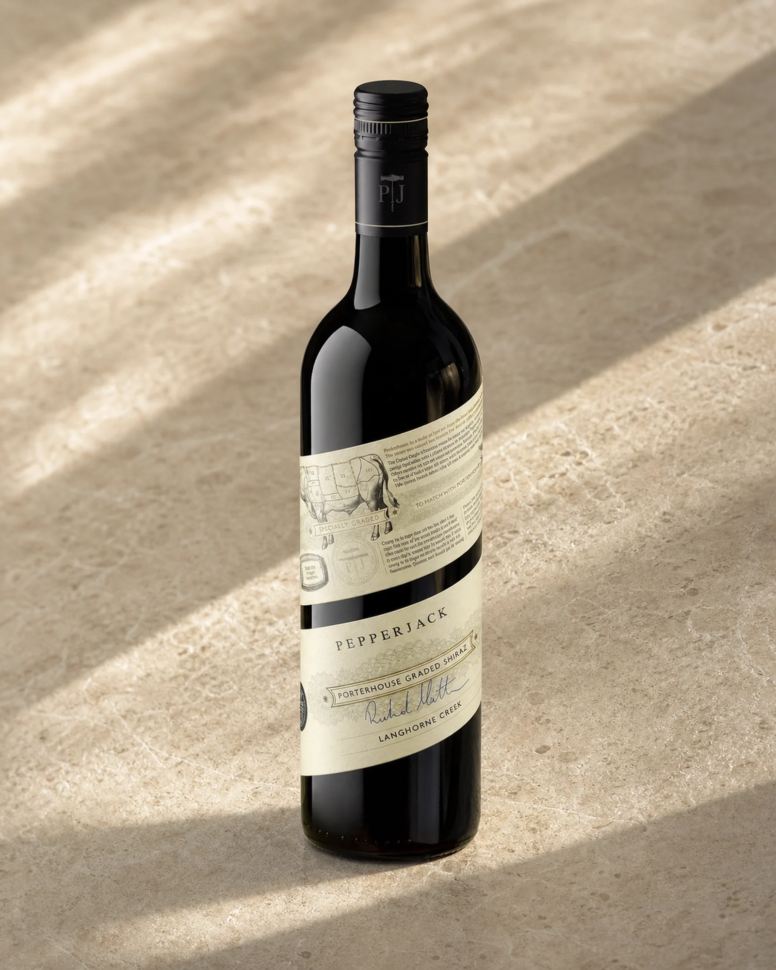 Pepperjack Graded Shiraz Langhorne Creek 2021 — шираз из Лангхорн-Крик, винтаж 2021