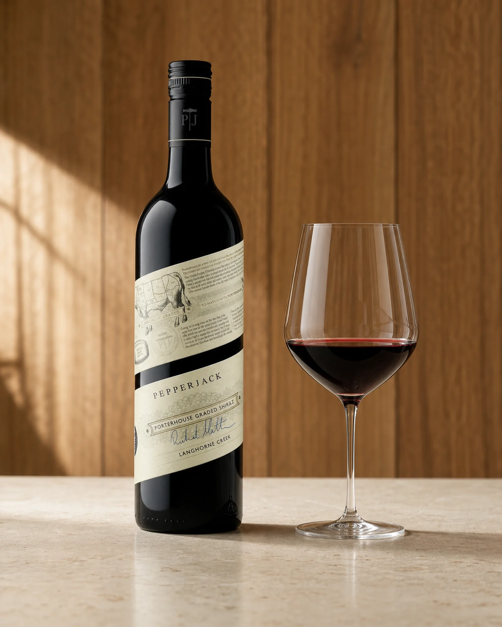 Pepperjack Graded Shiraz Langhorne Creek 2021 — шираз из Лангхорн-Крик, винтаж 2021