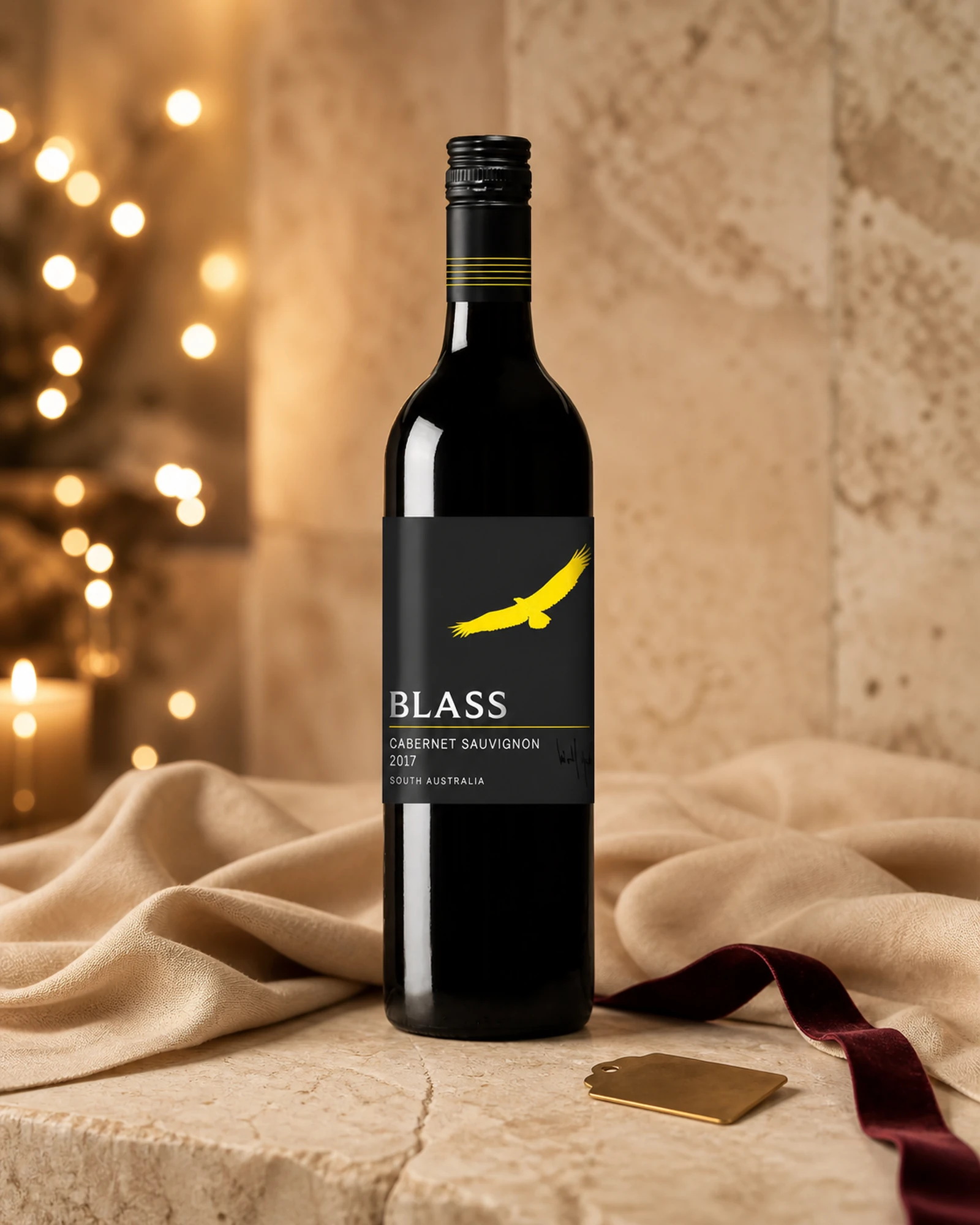 Wolf Blass Cabernet Sauvignon 2017 — красное каберне совиньон Yellow Label, Южная Австралия