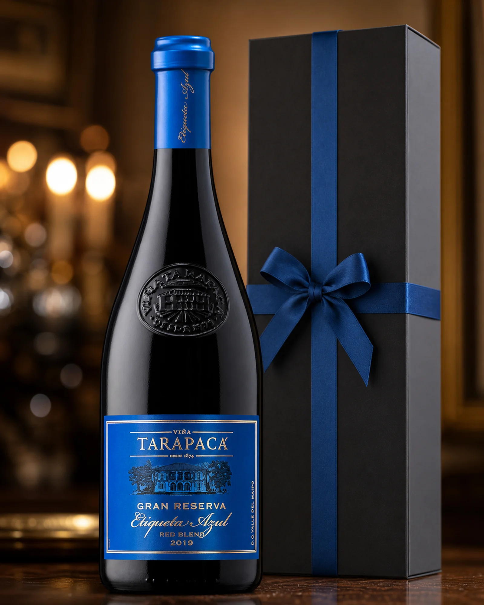 Viña Tarapacá Gran Reserva Etiqueta Azul Red Blend 2019 — красный бленд гран резерва «синяя этикетка»