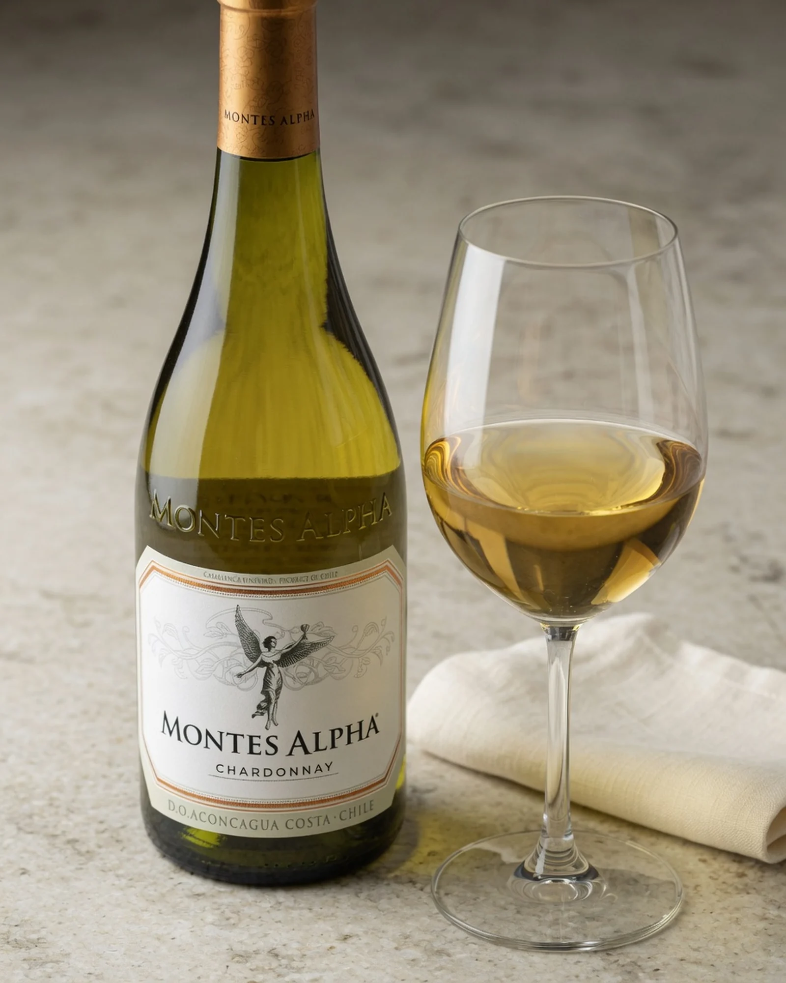 Montes Alpha Chardonnay 2020 — чилийское шардоне линейки Alpha урожая 2020 года