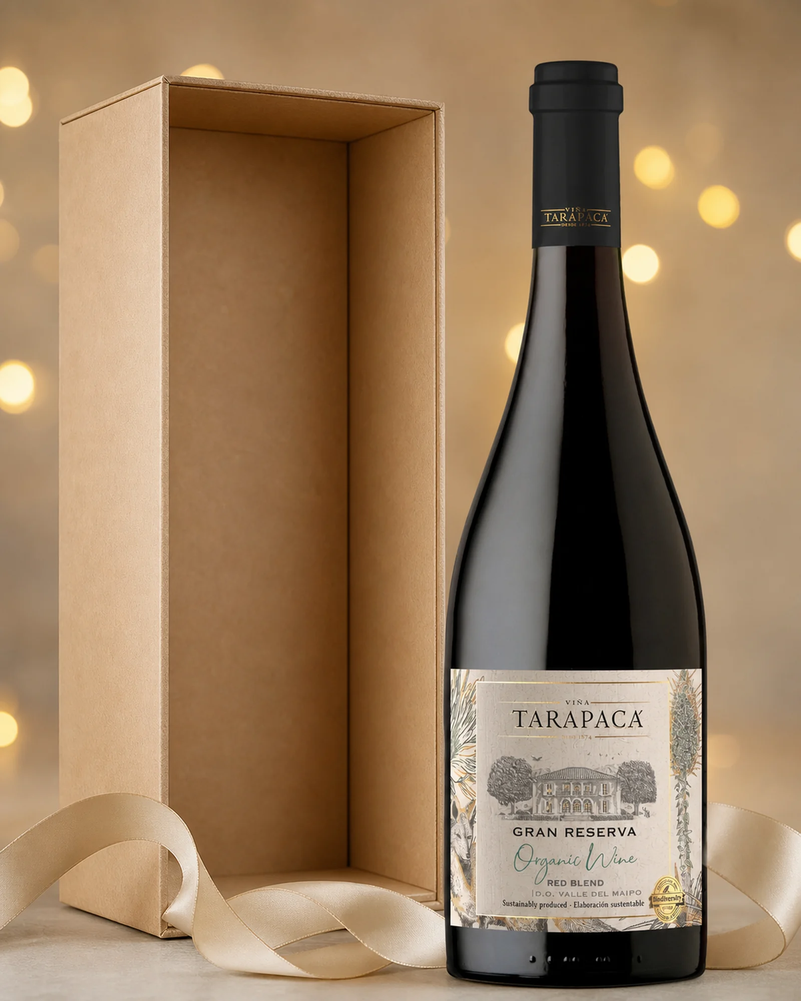 Viña Tarapacá Gran Reserva Organic Red Blend 2021 — органический красный бленд Гран Резерва