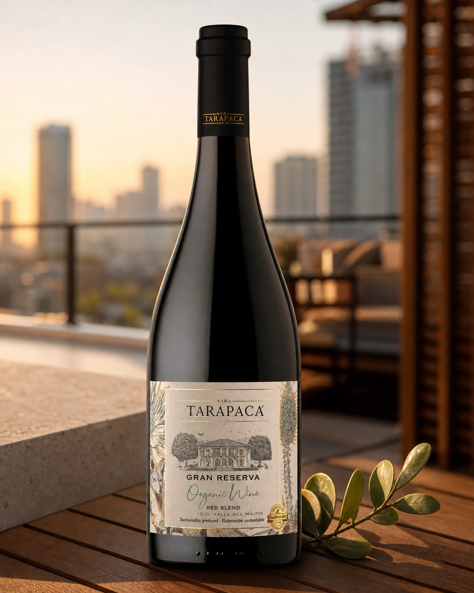 Viña Tarapacá Gran Reserva Organic Red Blend 2021 — органический красный бленд Гран Резерва