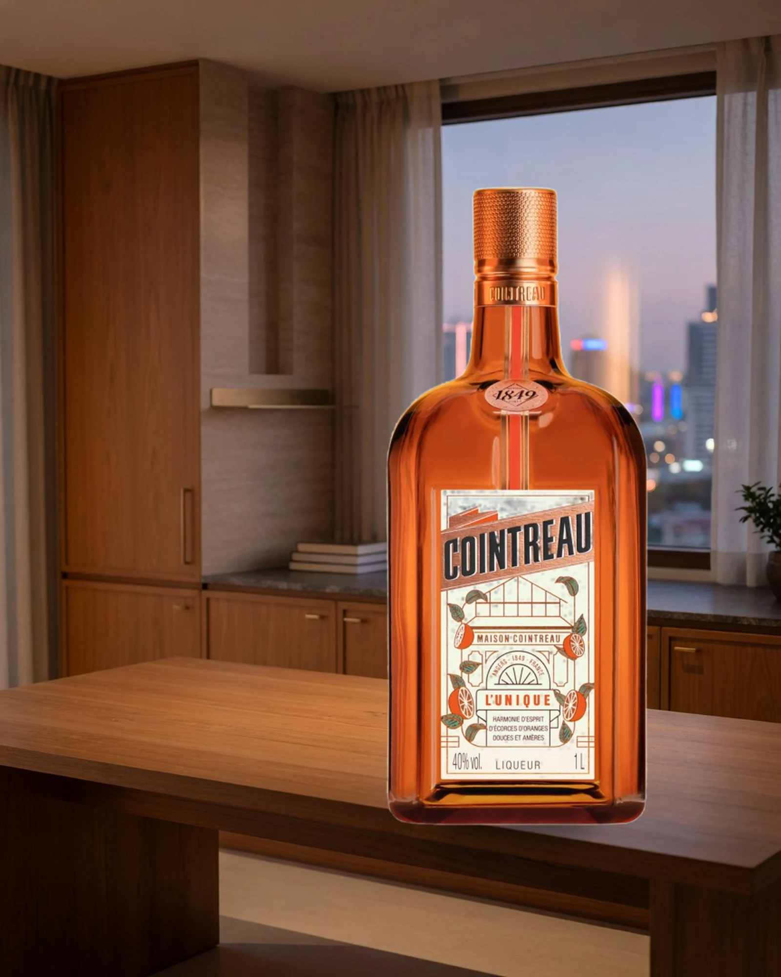 Cointreau — апельсиновый ликёр из Анже