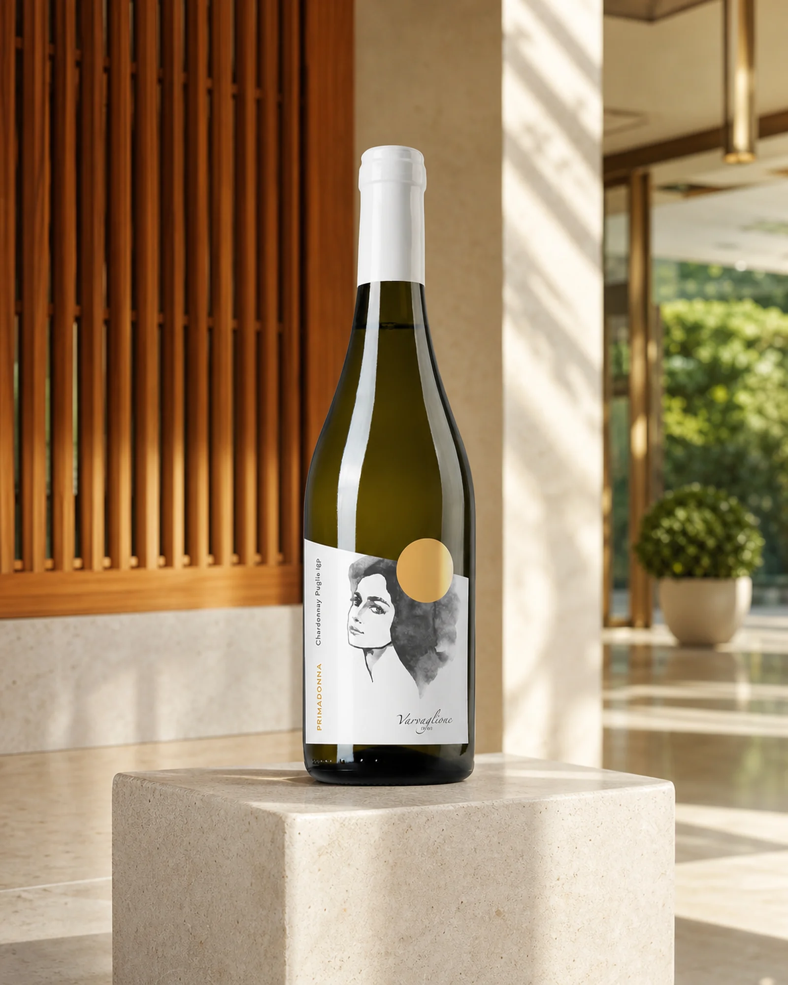 Varvaglione Primadonna Chardonnay Puglia 2022 — сухое белое шардоне IGP Puglia линейки Primadonna