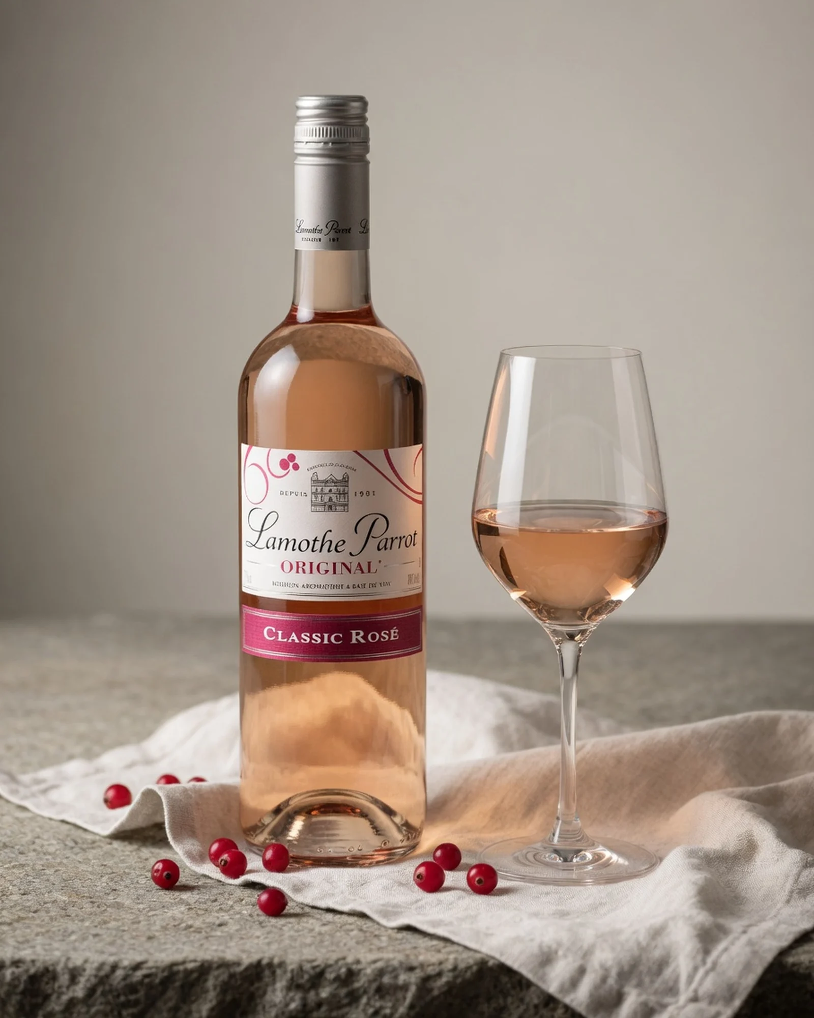 Lamothe Parrot Classic Rosé — сухое розовое вино линейки Classic