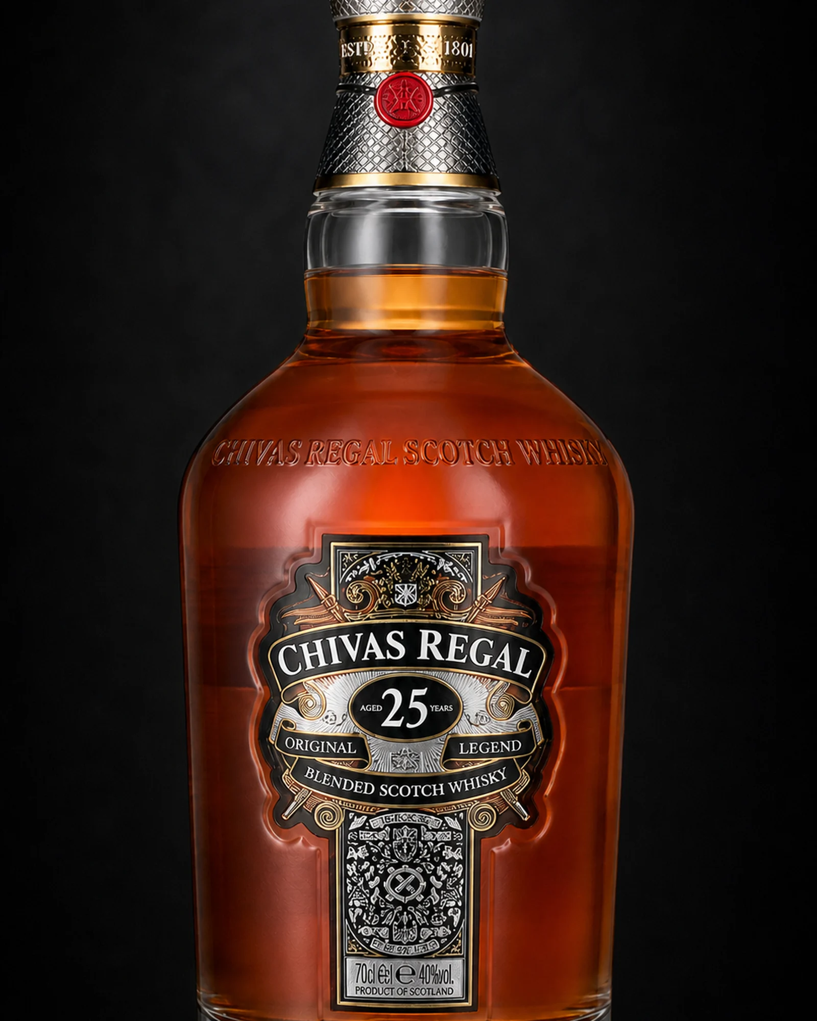 Chivas Regal 25 Years — купажированный шотландский виски 25 лет