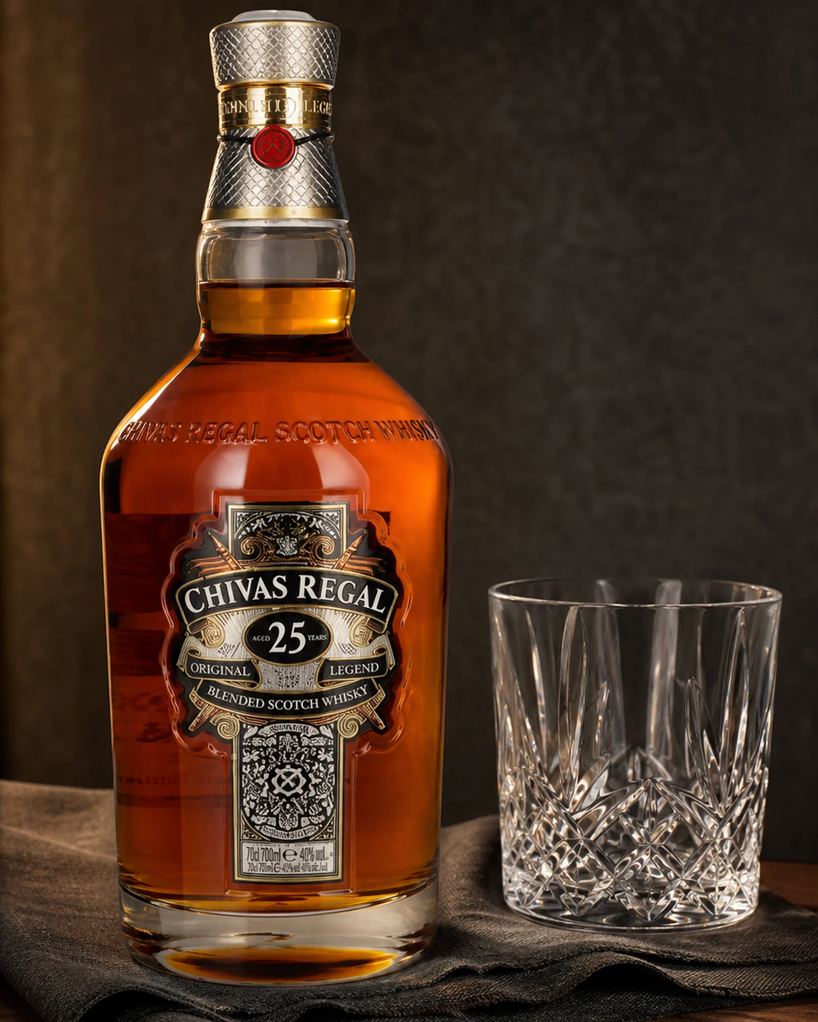 Chivas Regal 25 Years — купажированный шотландский виски 25 лет