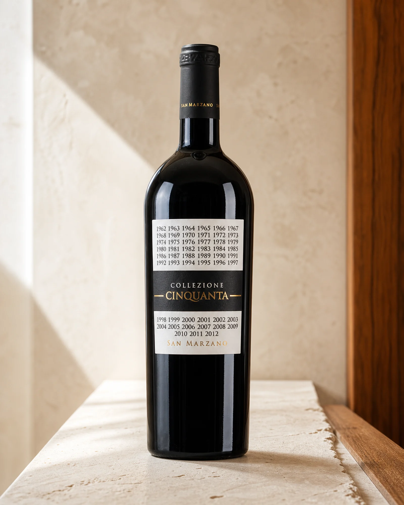 San Marzano Collezione Cinquanta Vino Rosso d'Italia — красное вино без года урожая линейки Collezione Cinquanta