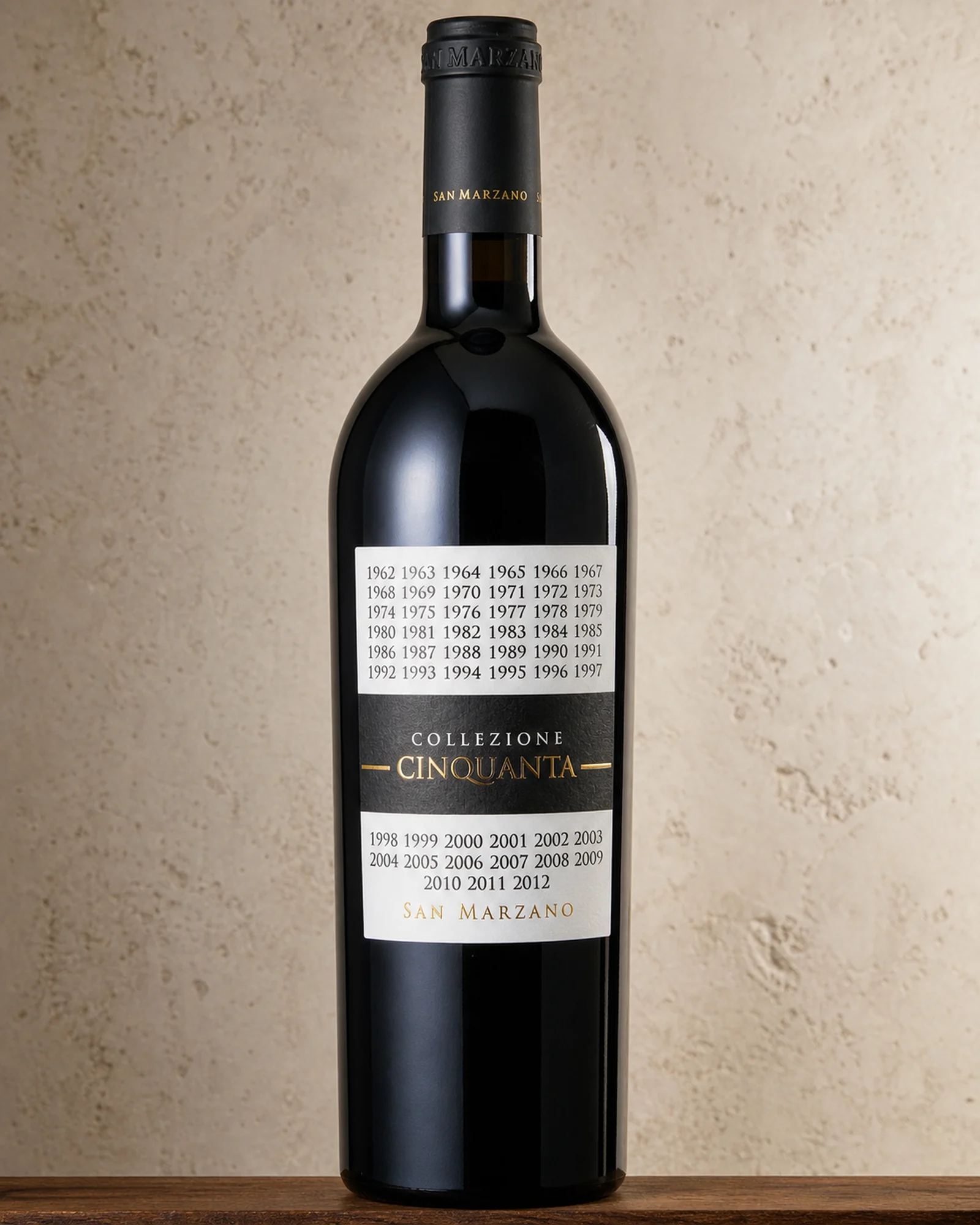 San Marzano Collezione Cinquanta Vino Rosso d'Italia — красное вино без года урожая линейки Collezione Cinquanta