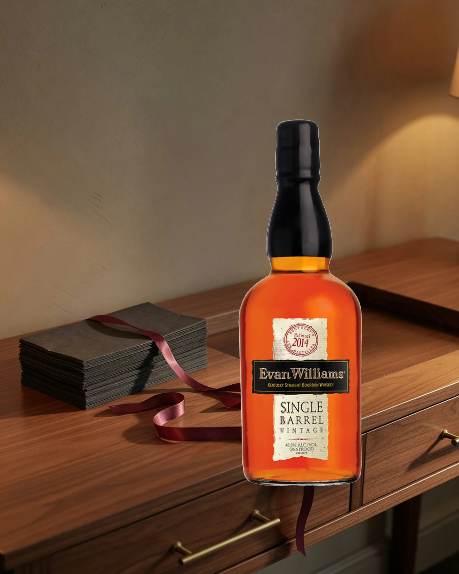 Evan Williams Single Barrel Vintage 2014 — однобочковой кентуккийский бурбон урожая 2014